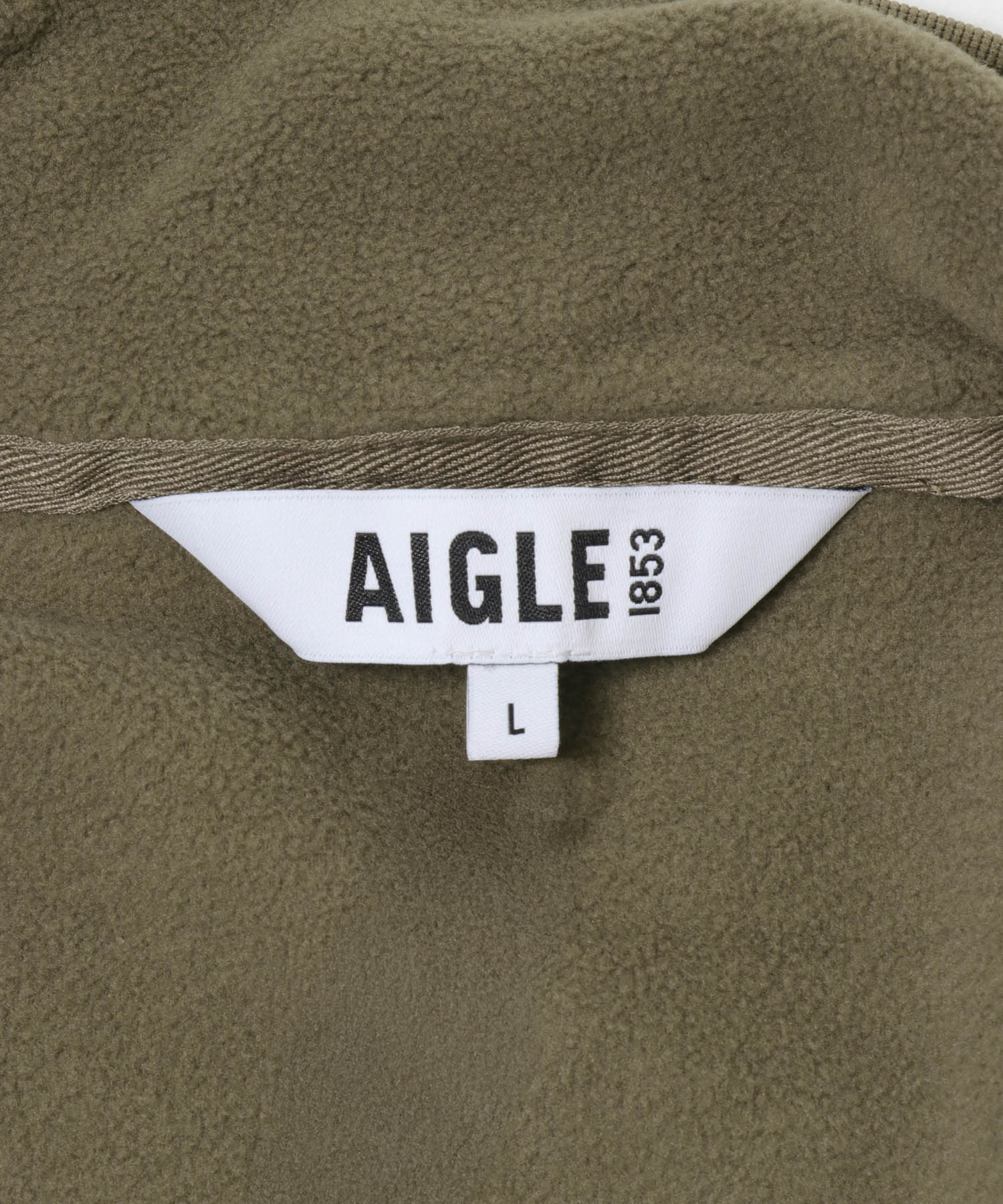 AIGLE　ジップアップフリース T-KIT ROCHER L