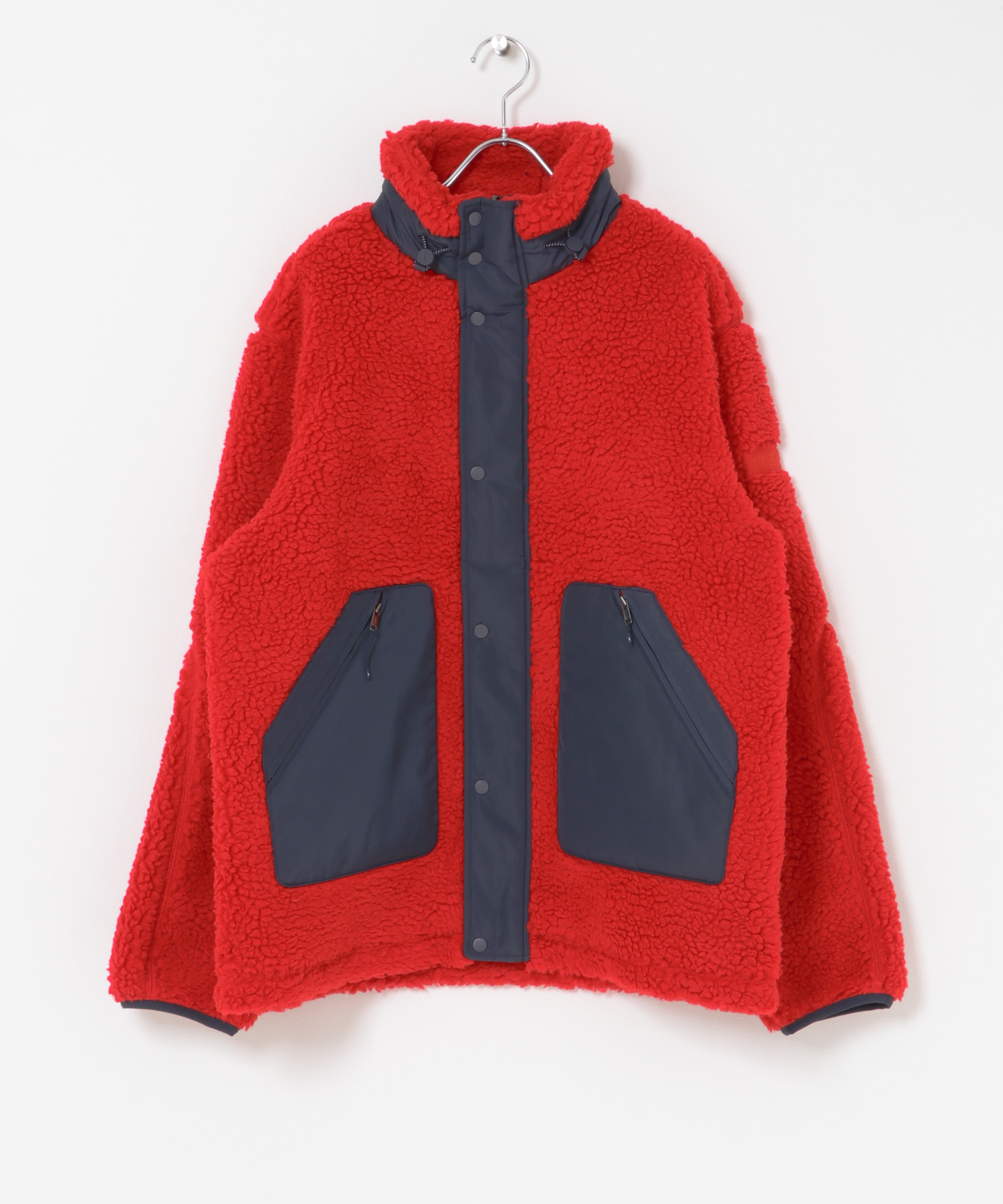 AIGLE　パッチポケットフリース POPPY S