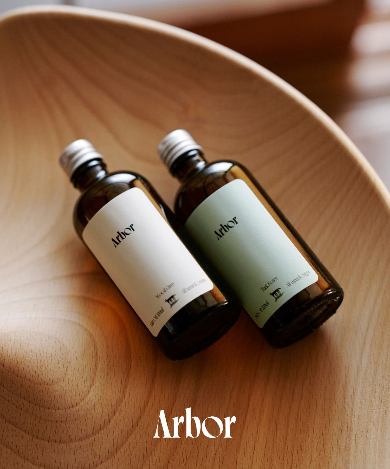 『WEB限定』Arbor　Hair Oil Heavy WoodCitrus -