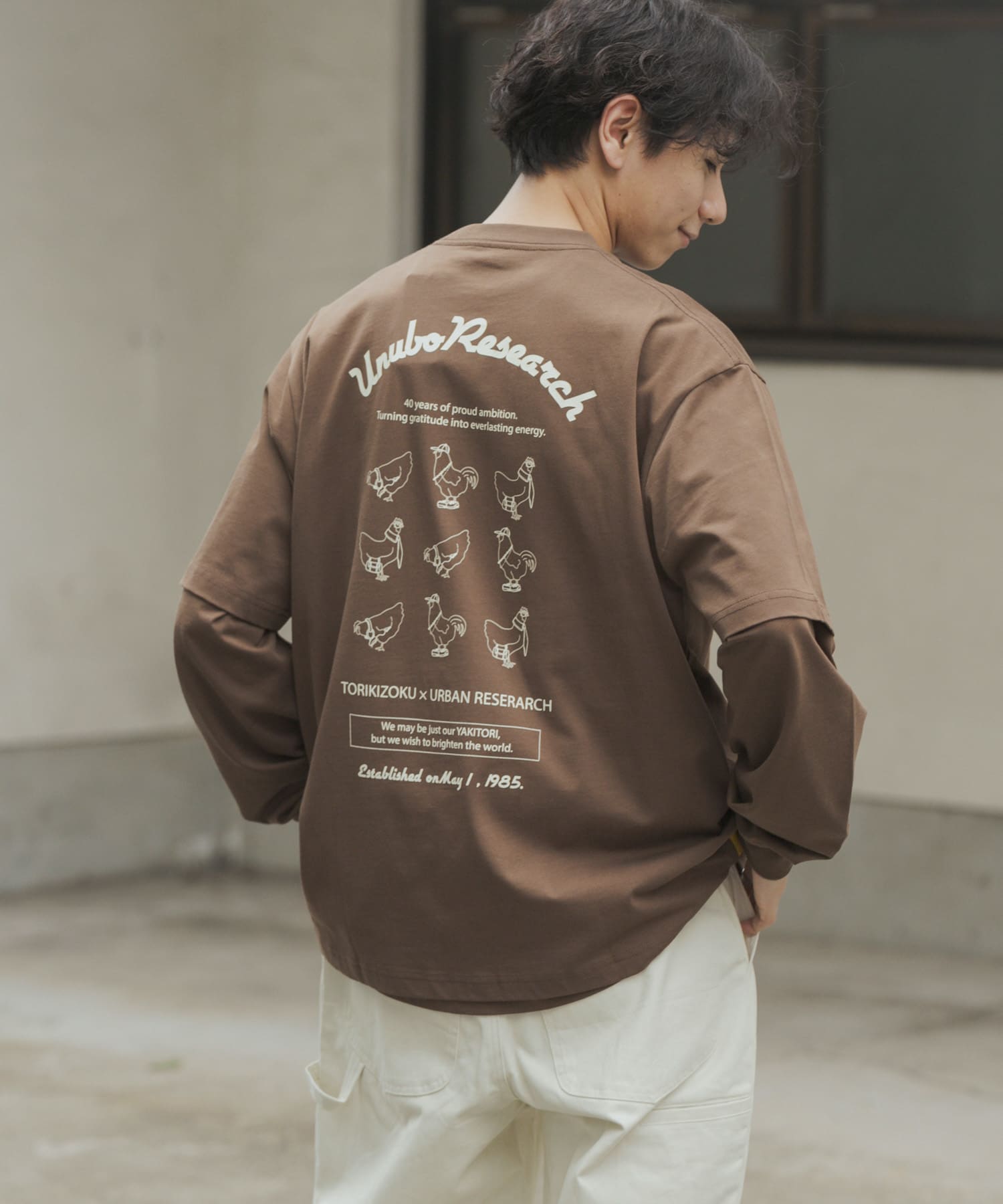 鳥貴族×UR　UnuboResearch SHORT-SLEEVE T-SHIRTS A