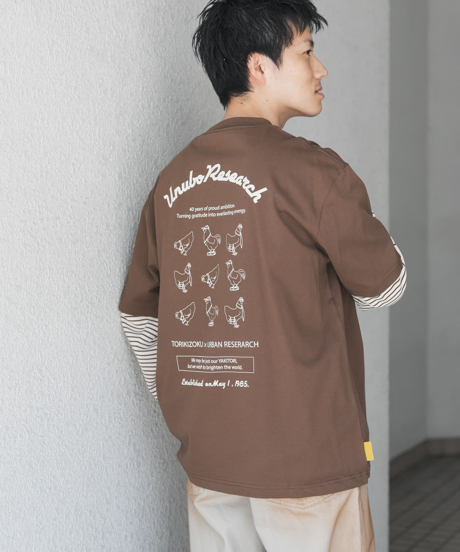身長：170cm サイズ：L