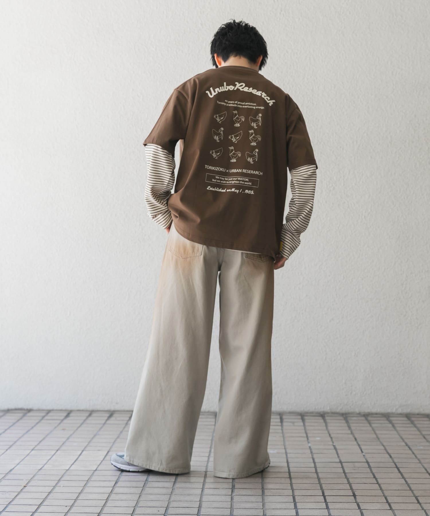 身長：170cm サイズ：L