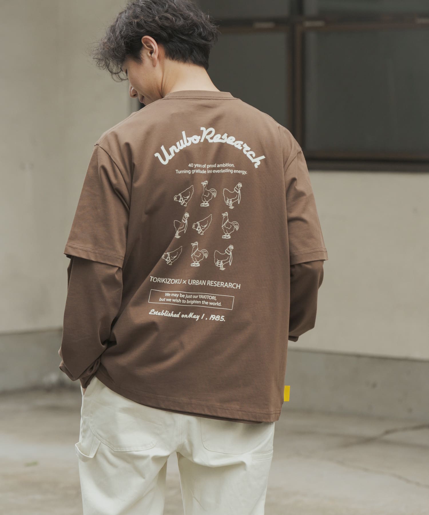 身長：177cm サイズ：L