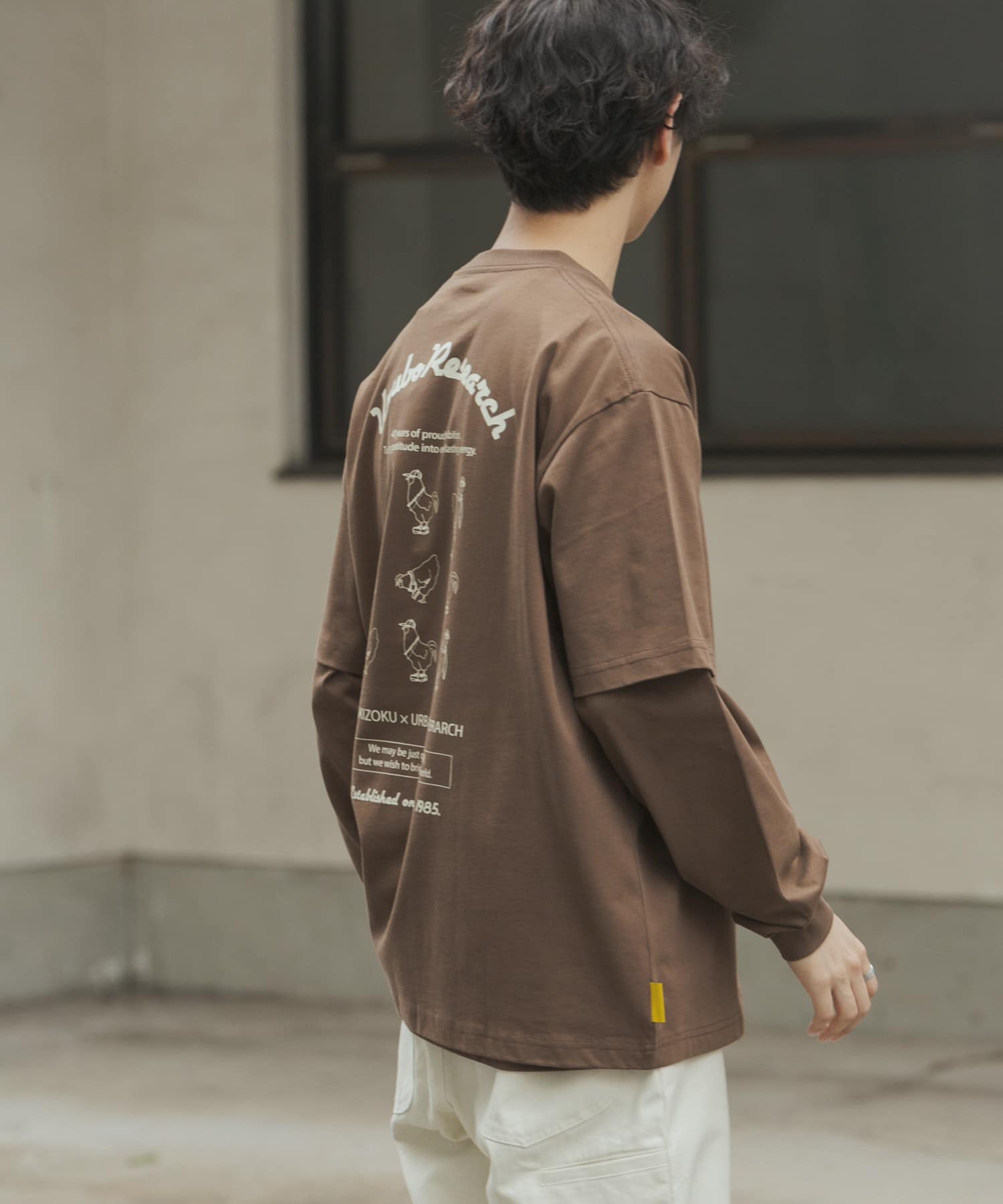 身長：177cm サイズ：L