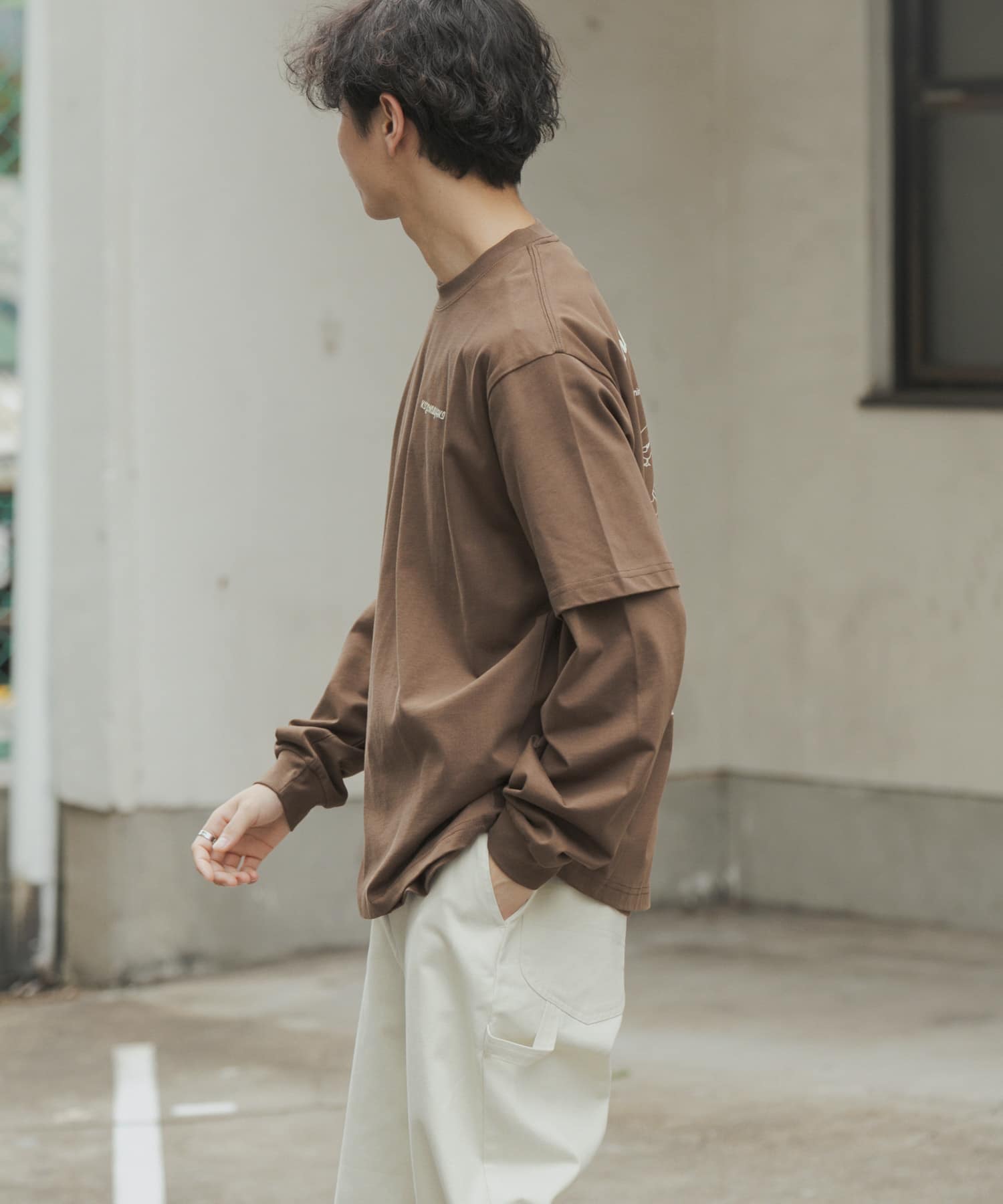 身長：177cm サイズ：L