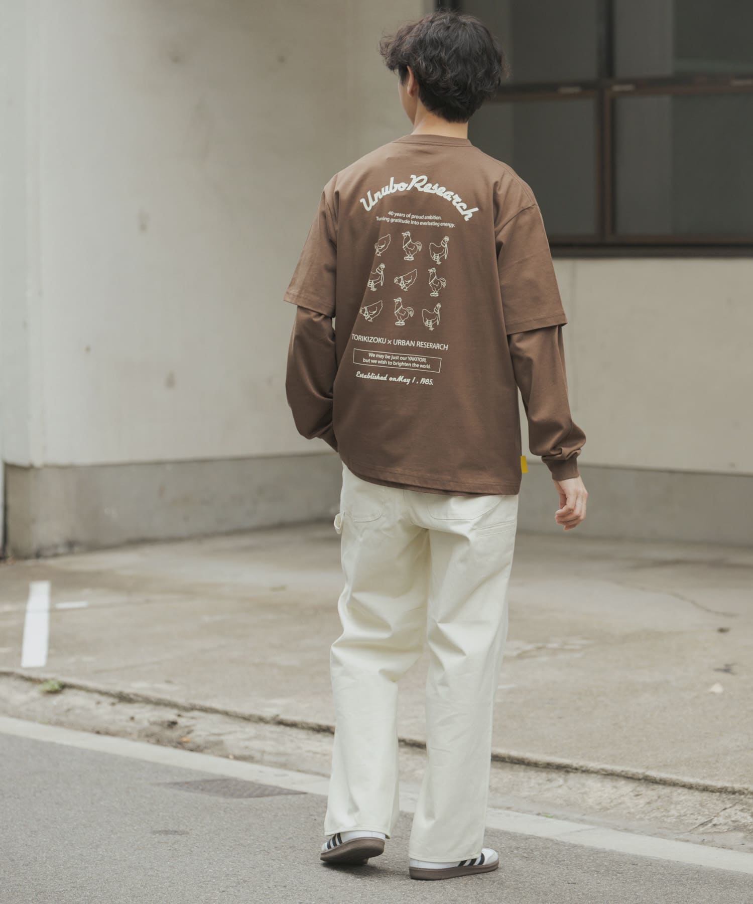 身長：177cm サイズ：L
