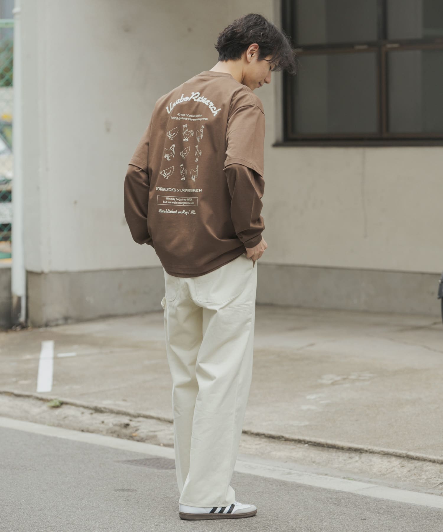 身長：177cm サイズ：L