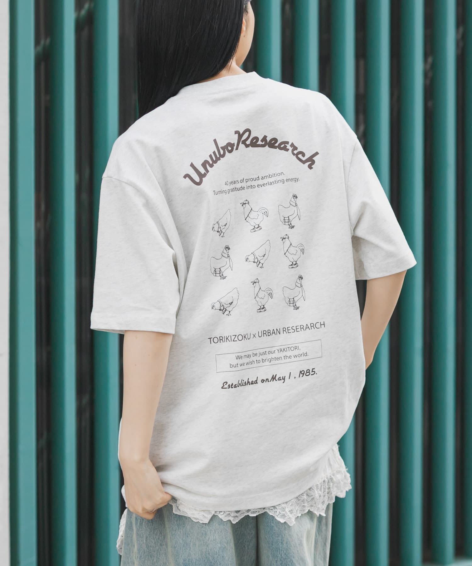 鳥貴族×UR　UnuboResearch SHORT-SLEEVE T-SHIRTS A