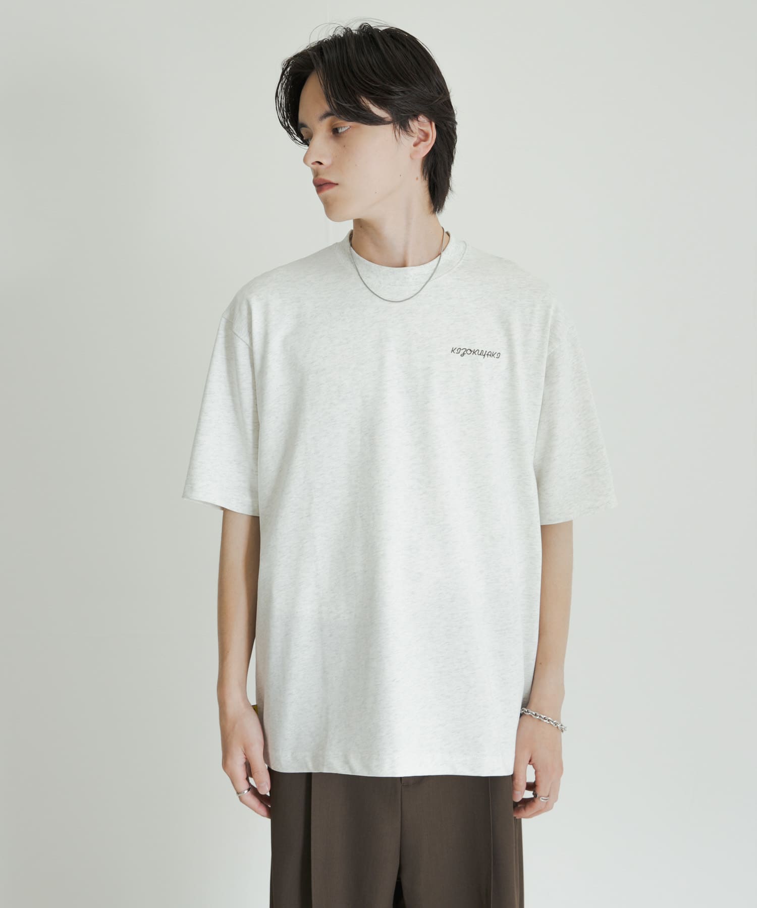 鳥貴族×UR　UnuboResearch SHORT-SLEEVE T-SHIRTS A OATMEAL M