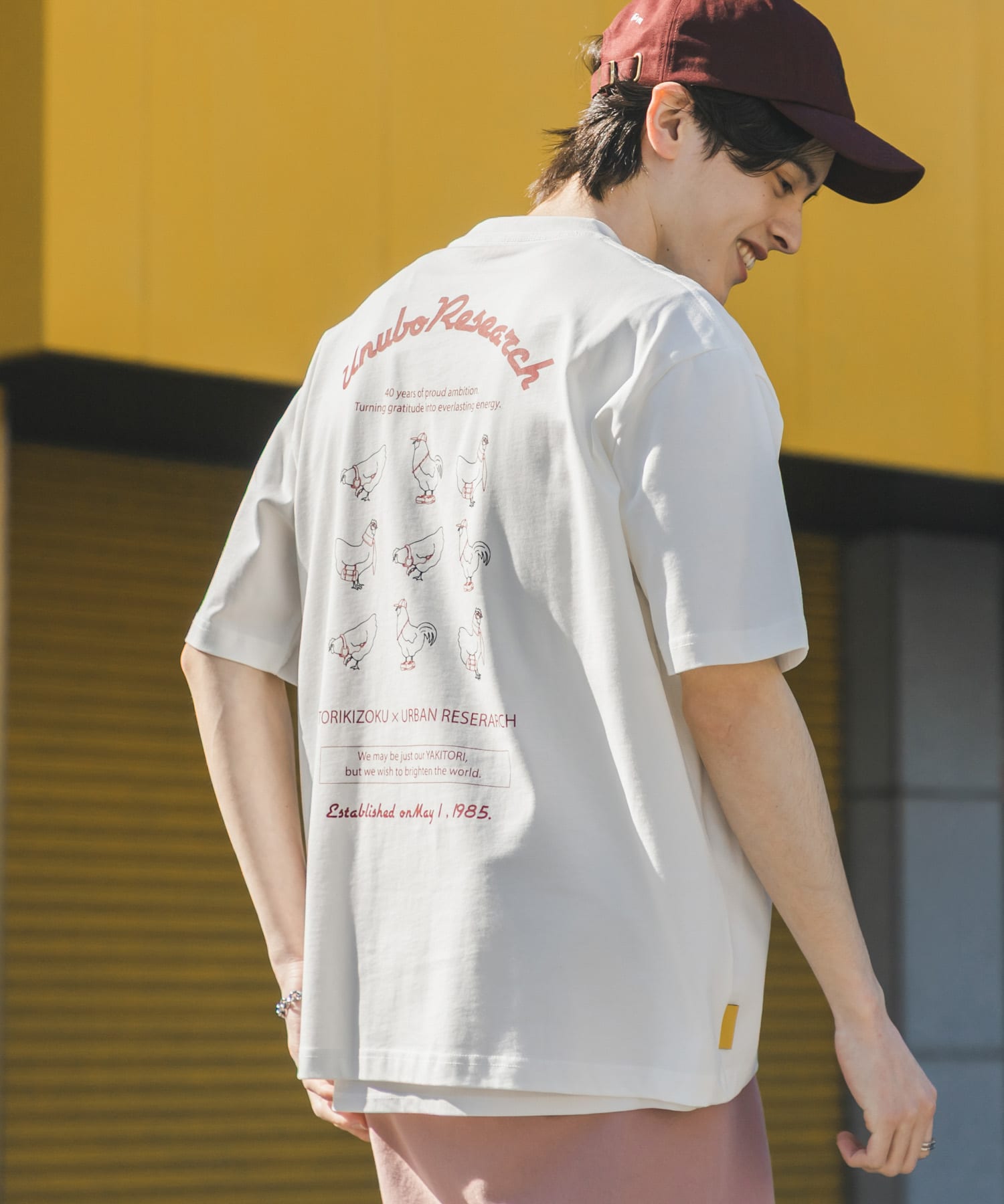 鳥貴族×UR　UnuboResearch SHORT-SLEEVE T-SHIRTS A