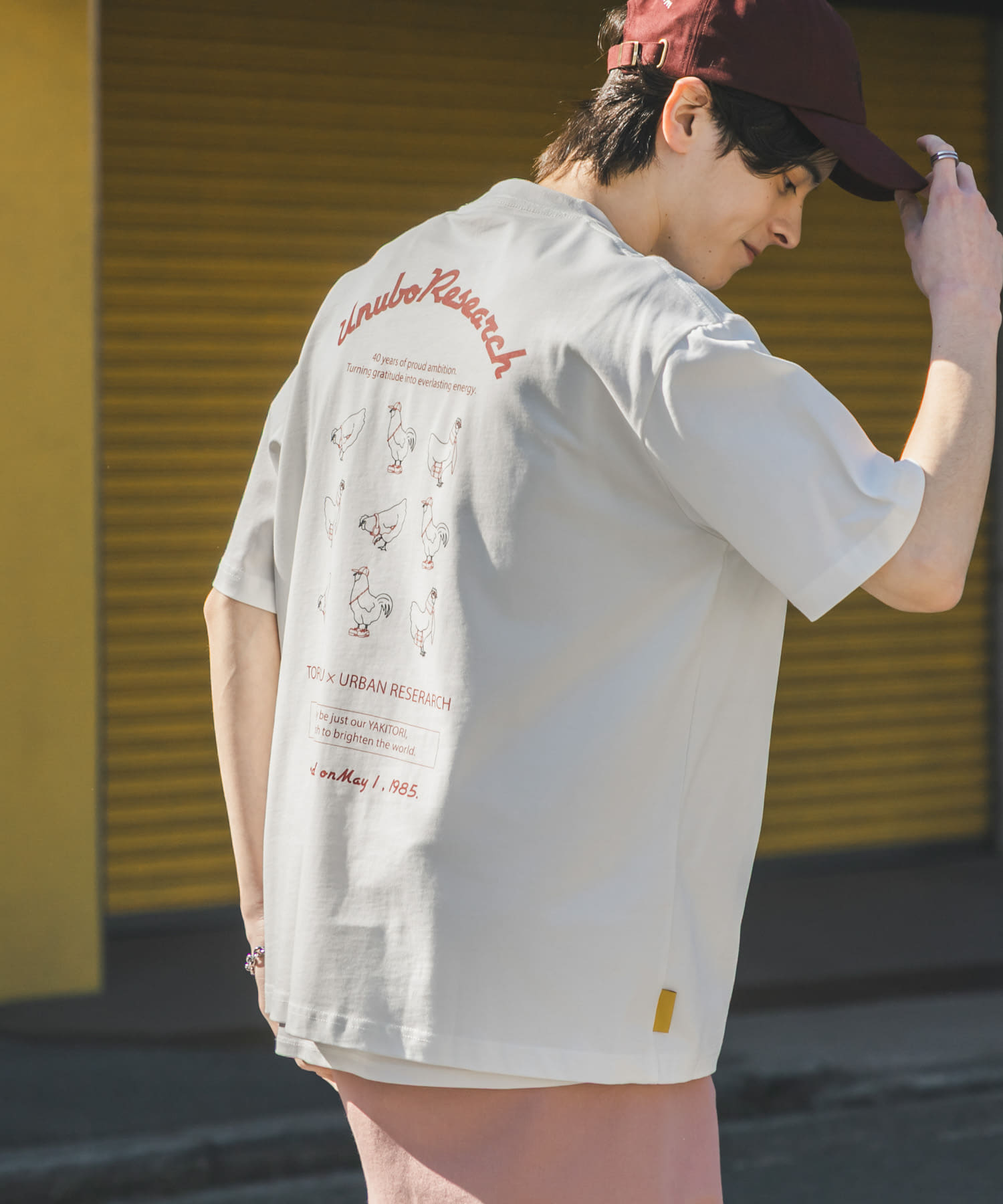 身長：173cm サイズ：L