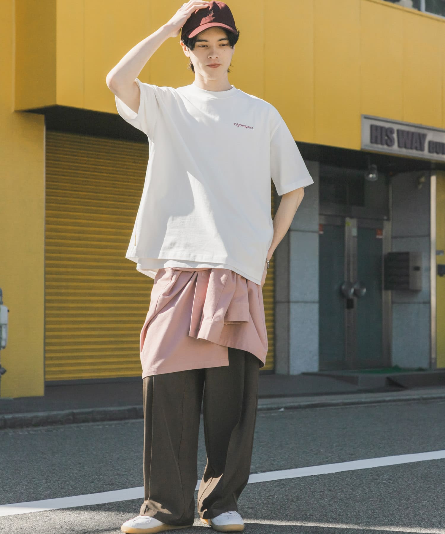 身長：173cm サイズ：L