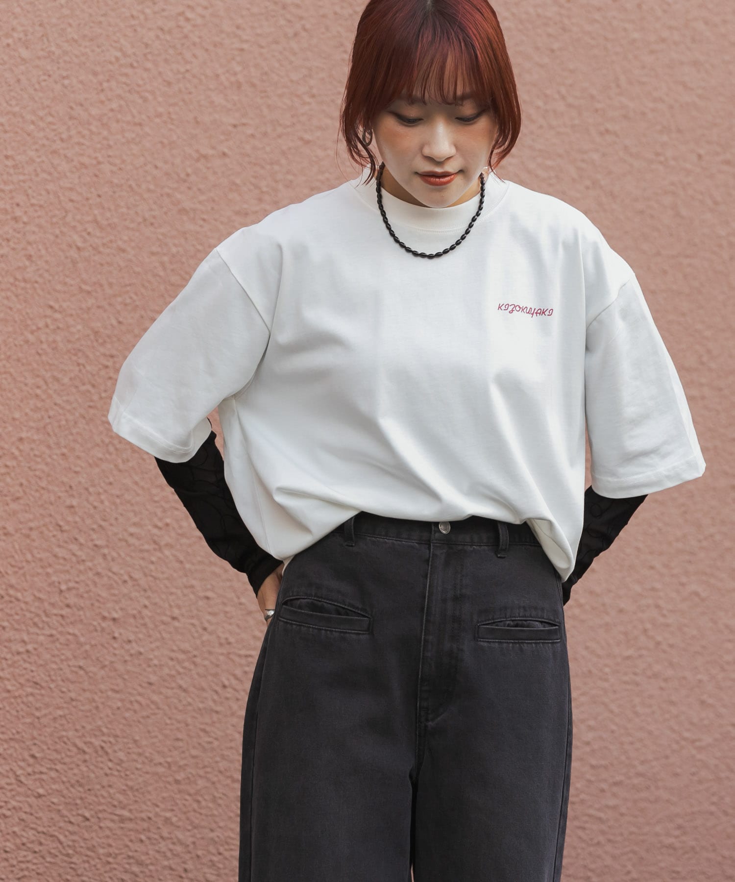 身長：158cm サイズ：L