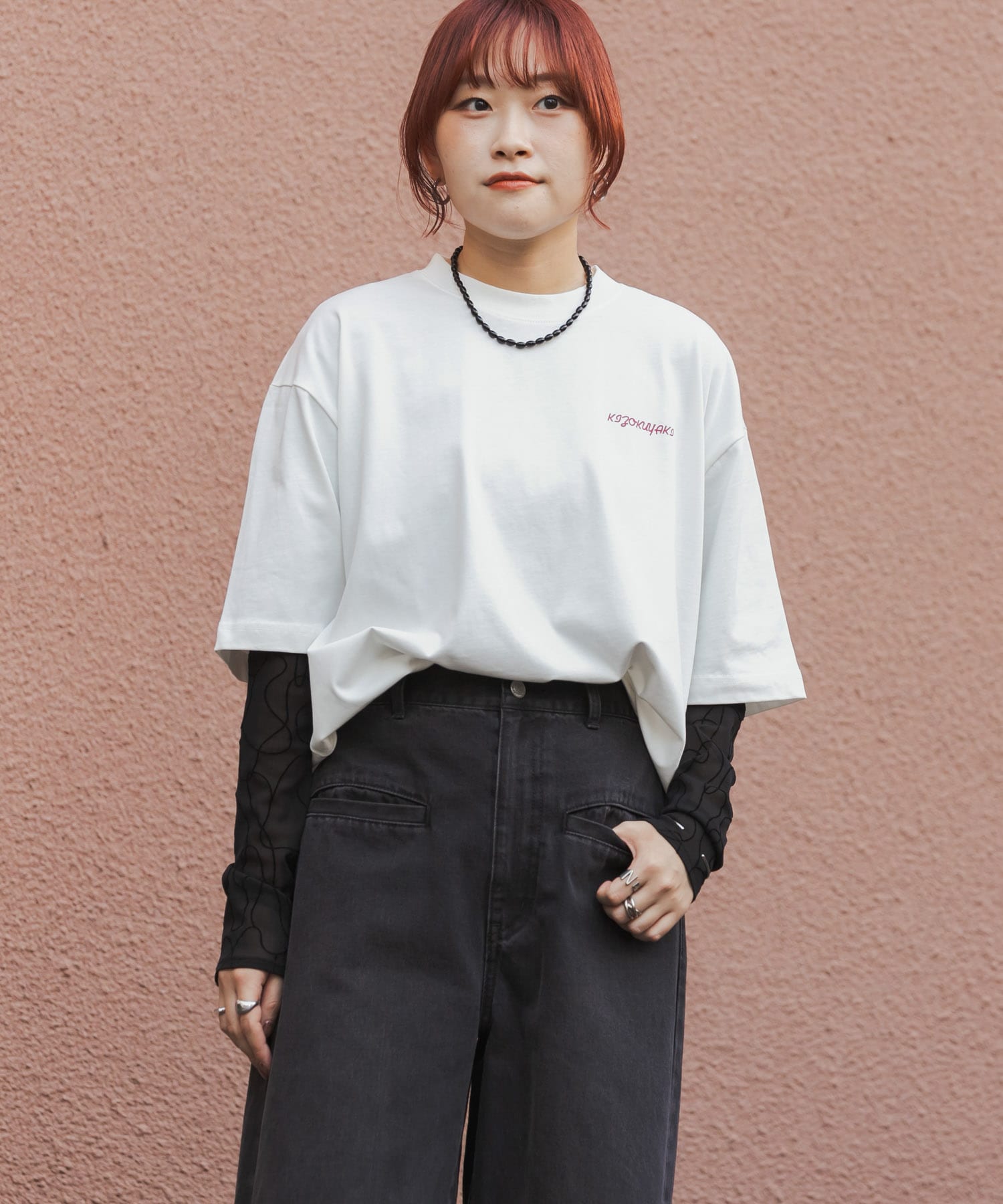 身長：158cm サイズ：L