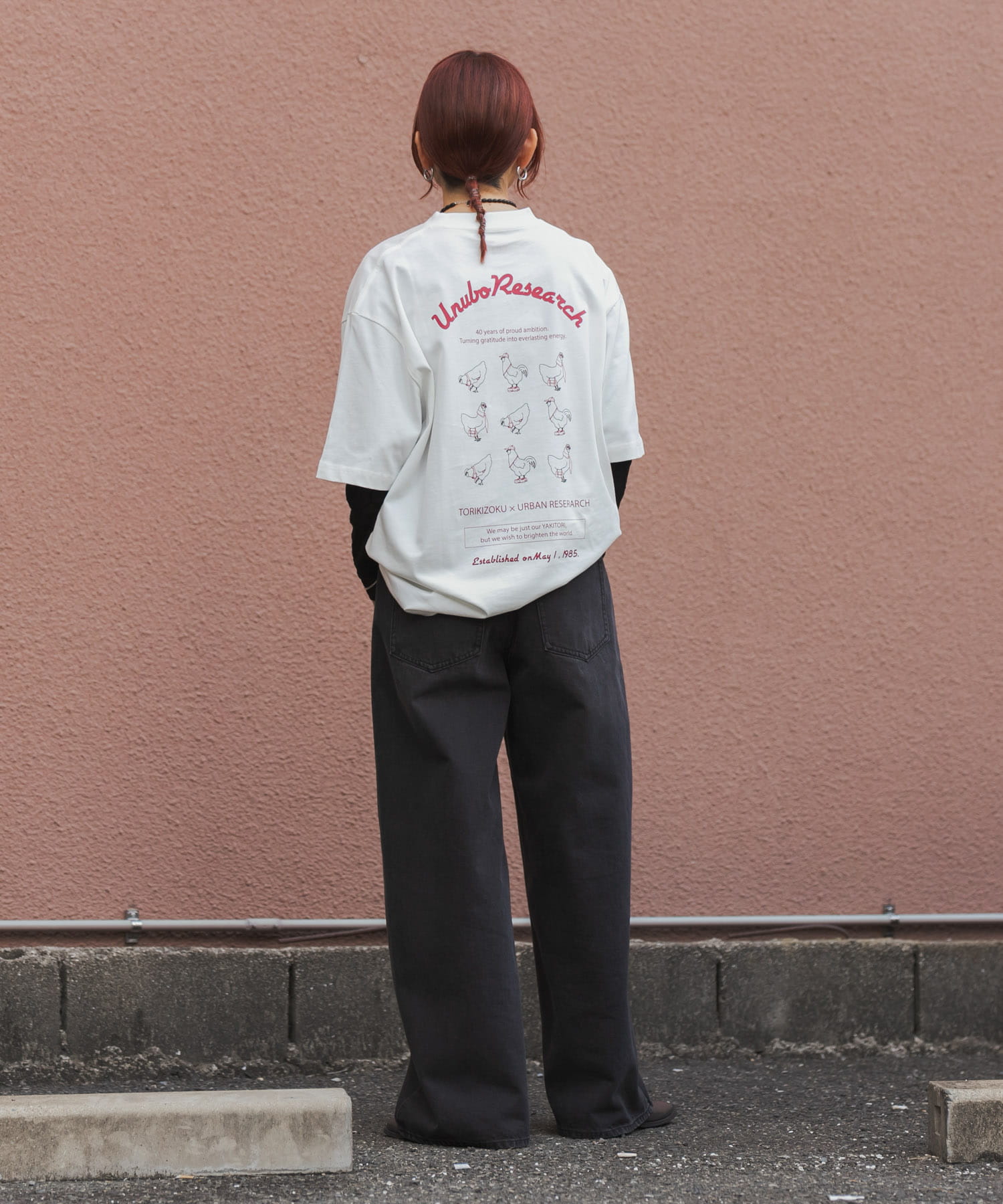 身長：158cm サイズ：L