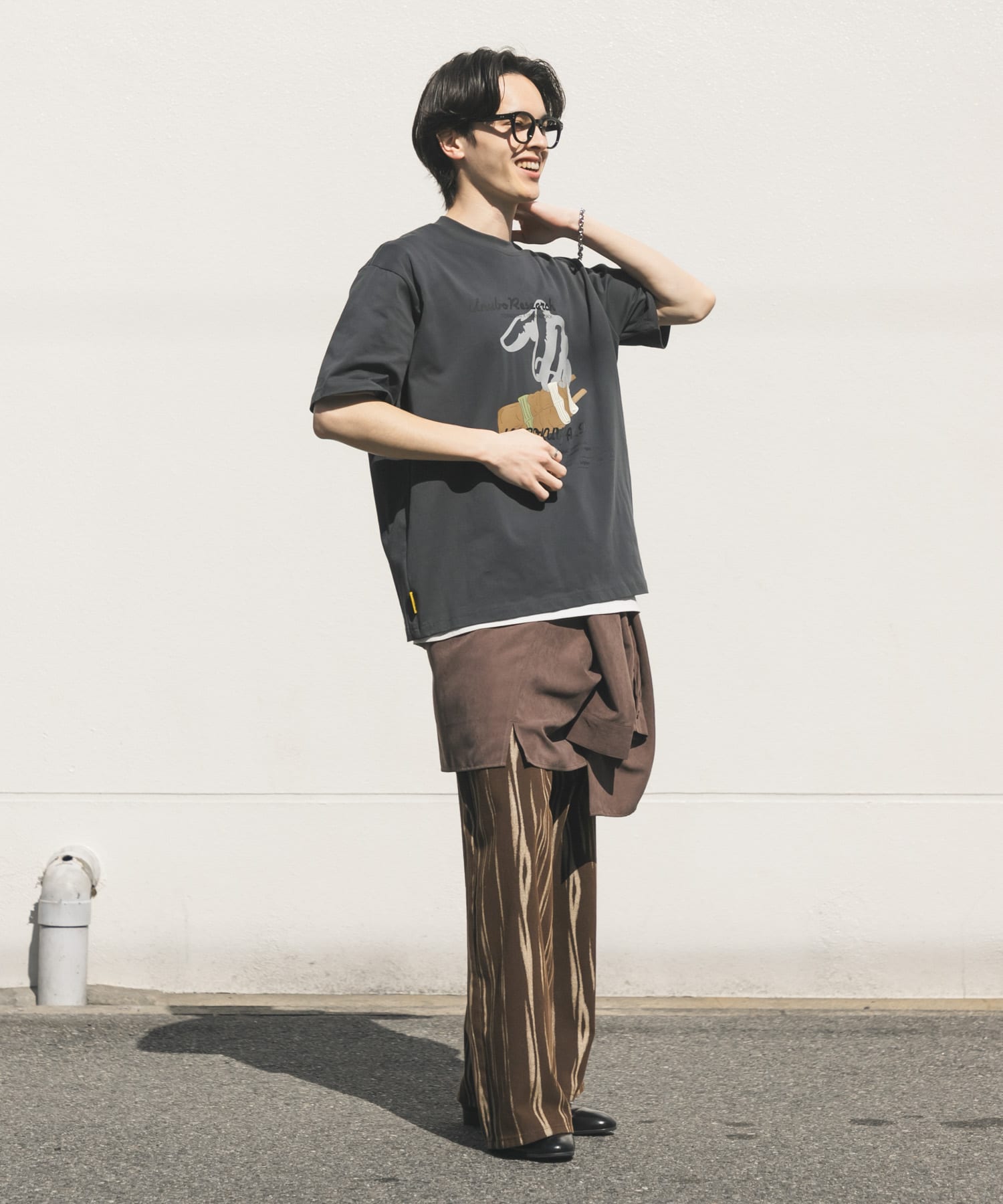 身長：173cm サイズ：L