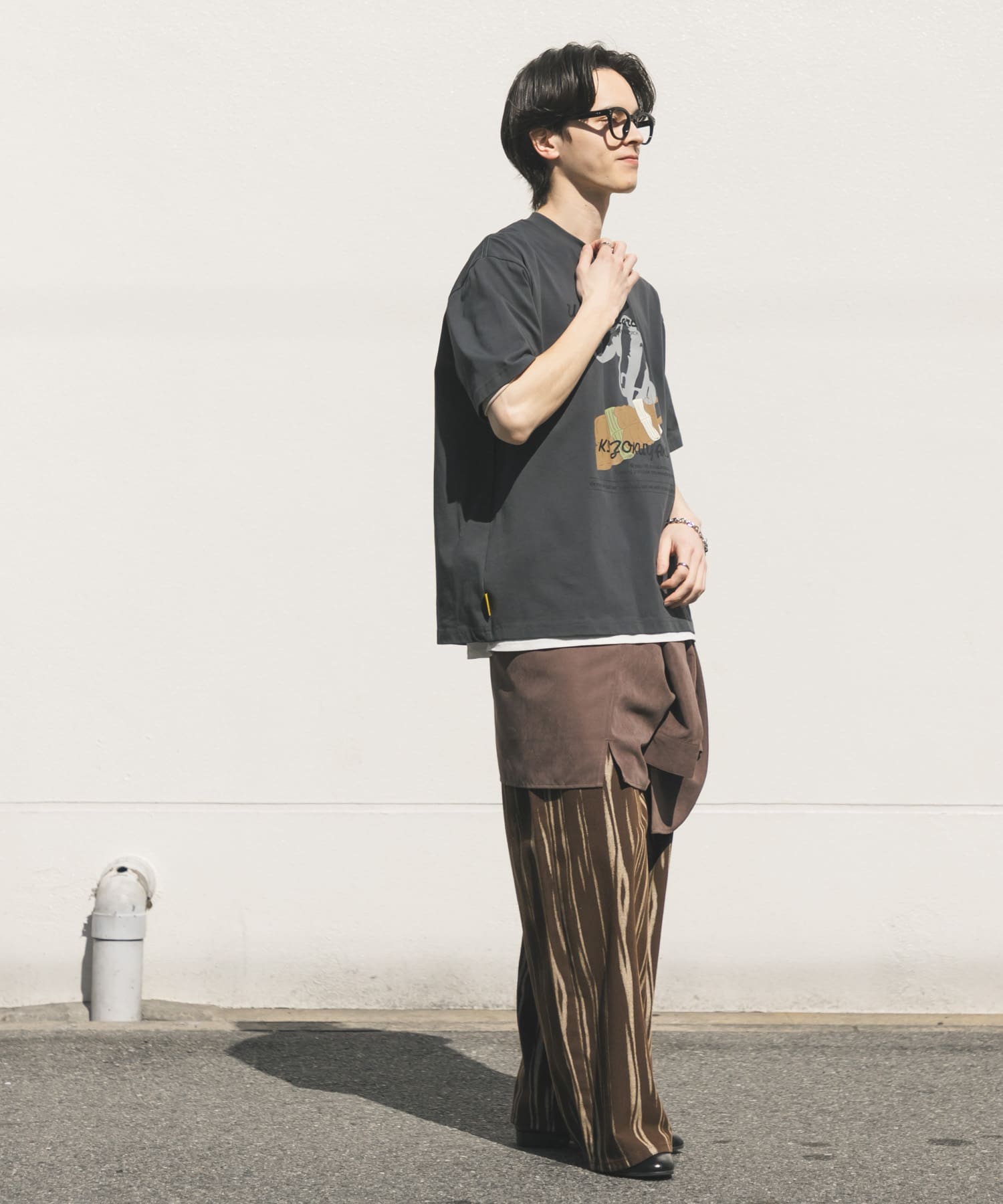 身長：173cm サイズ：L