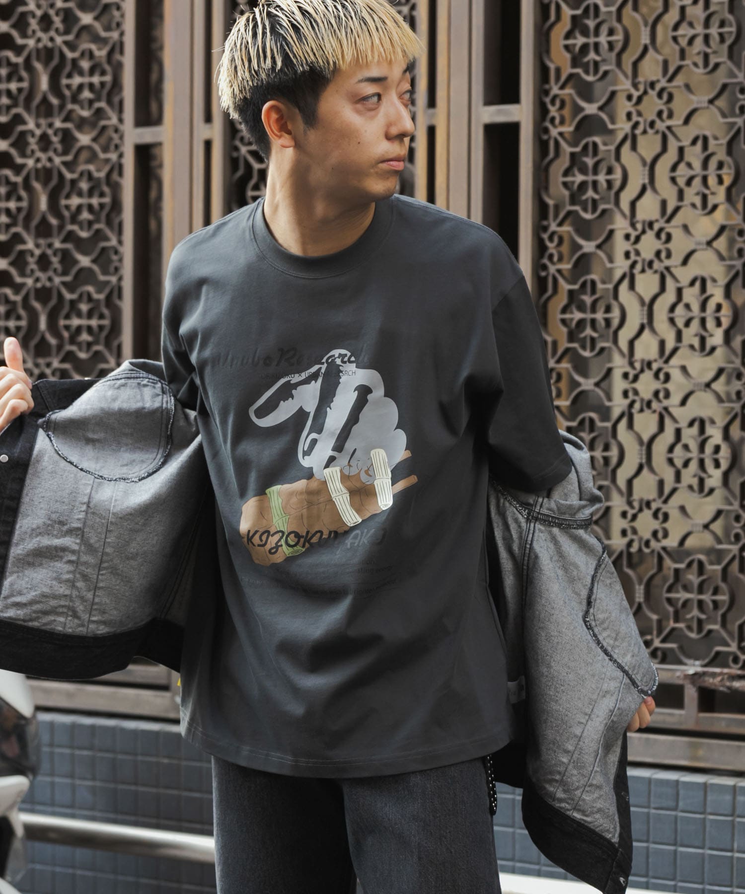 身長：168cm サイズ：L