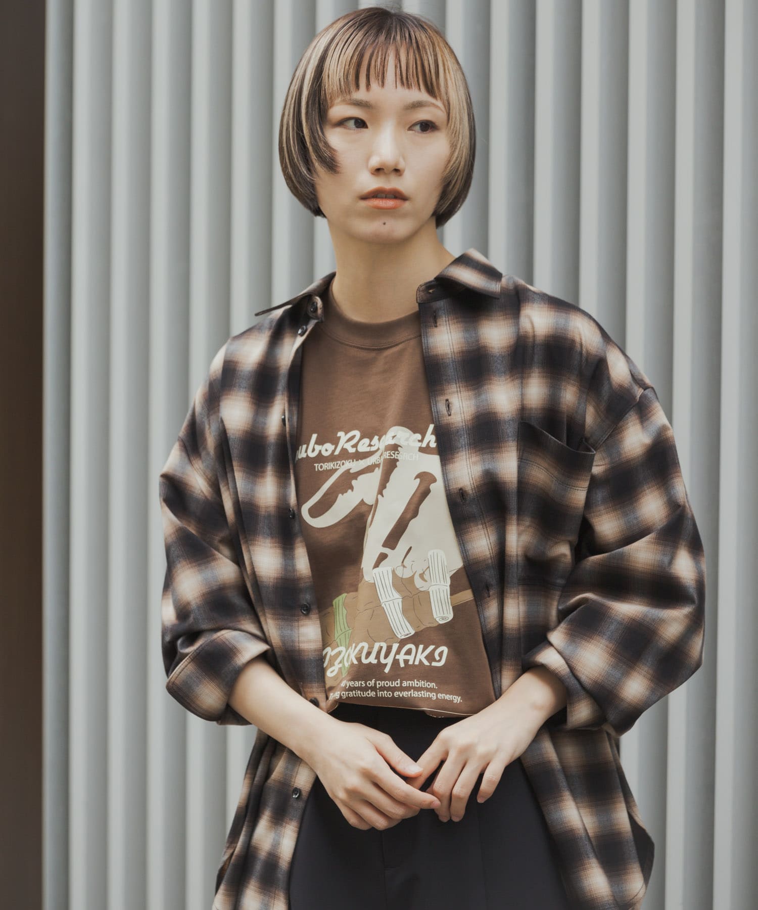 鳥貴族×UR　UnuboResearch SHORT-SLEEVE T-SHIRTS B