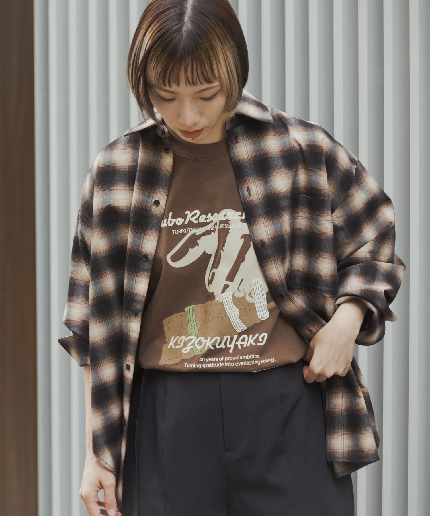 身長：166cm サイズ：L