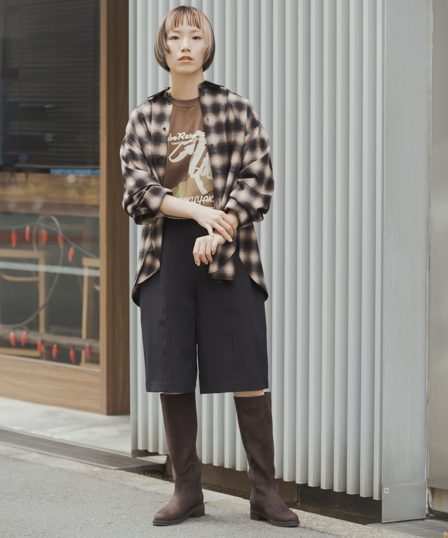 身長：166cm サイズ：L