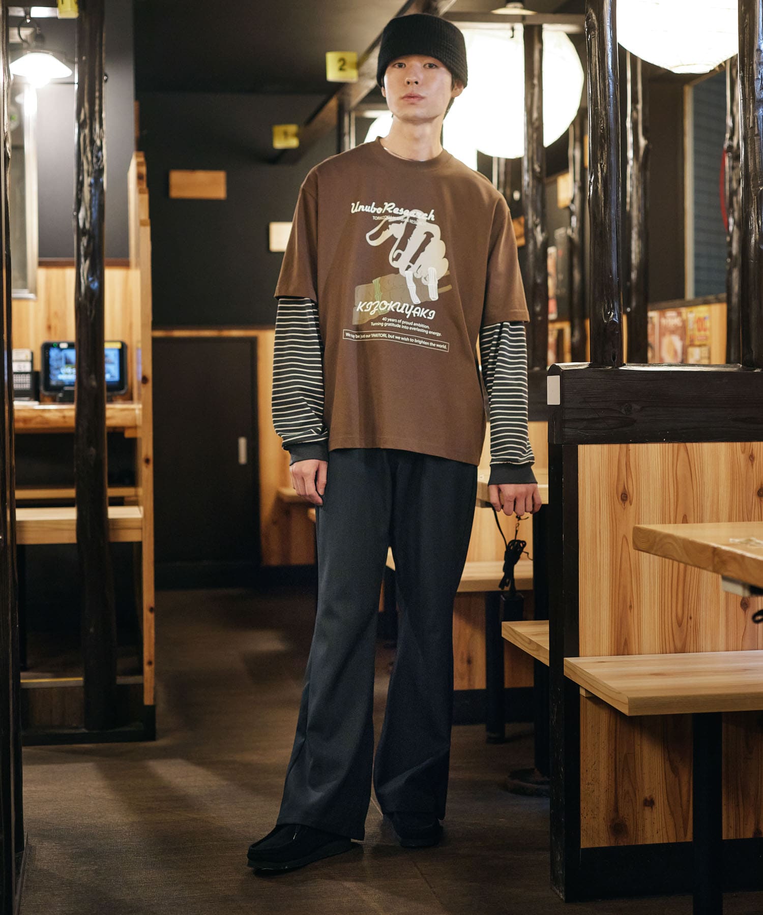 身長：177cm サイズ：L
