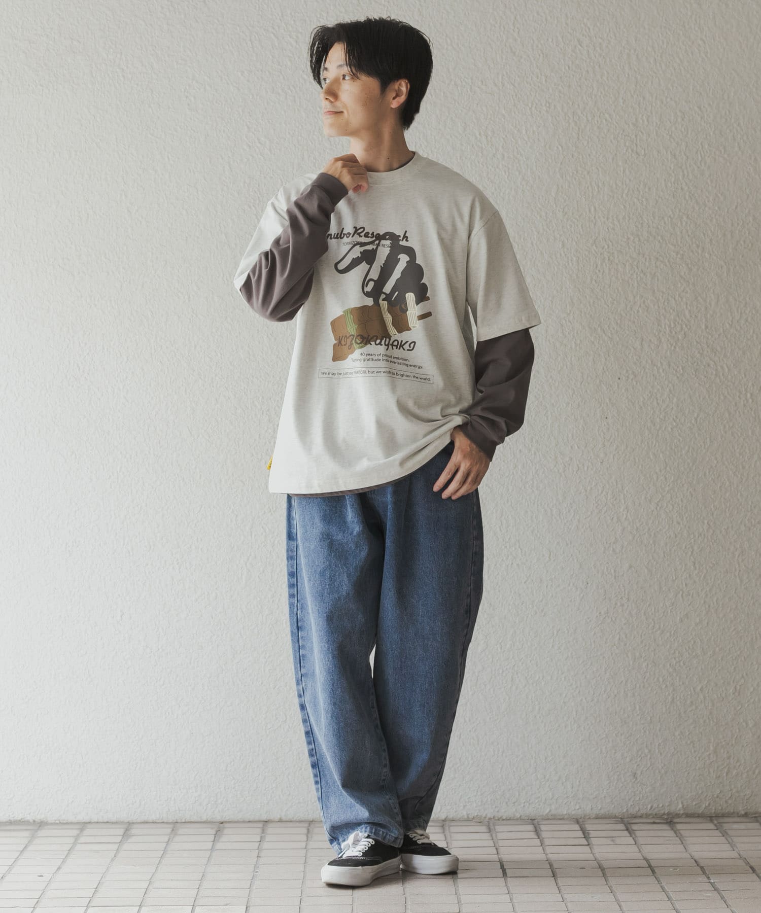 身長：170cm サイズ：L