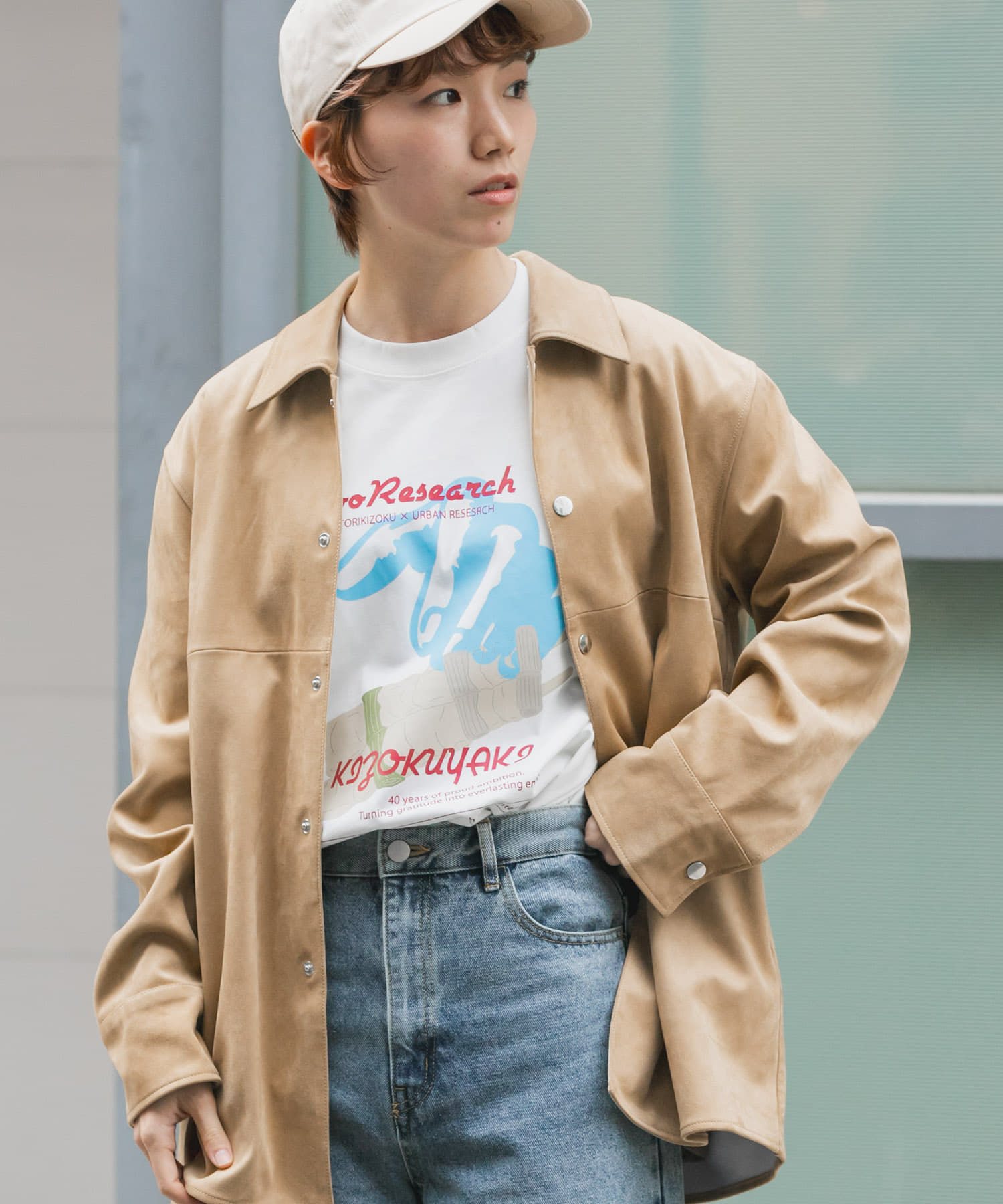 身長：166cm サイズ：L
