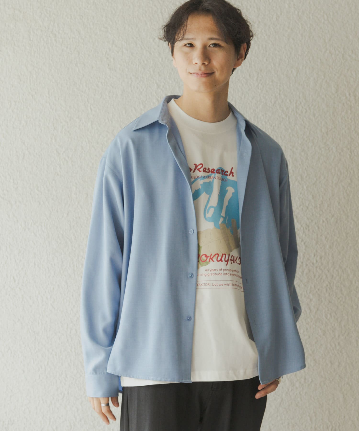 身長：177cm サイズ：L