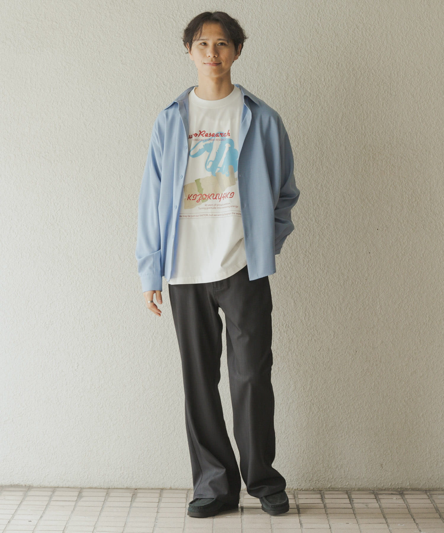 身長：177cm サイズ：L