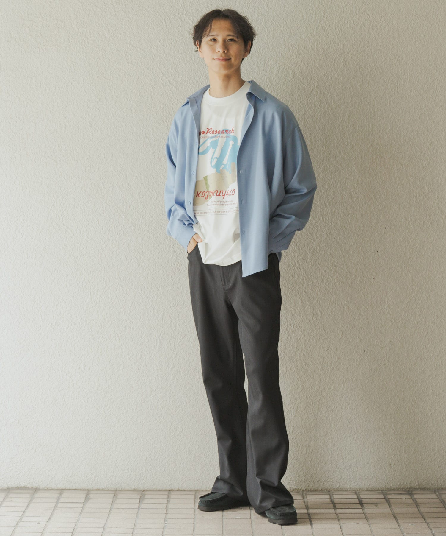身長：177cm サイズ：L