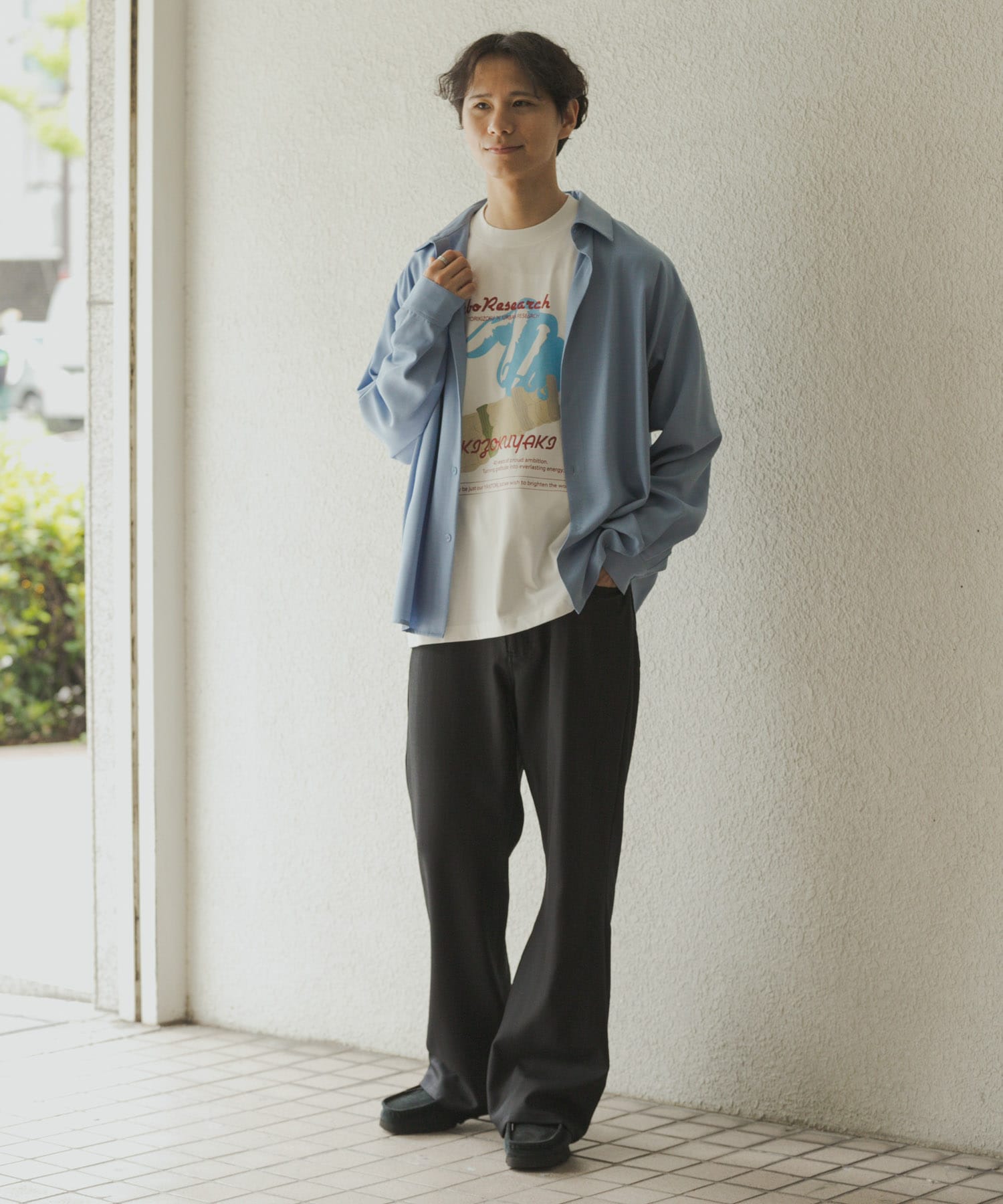 身長：177cm サイズ：L