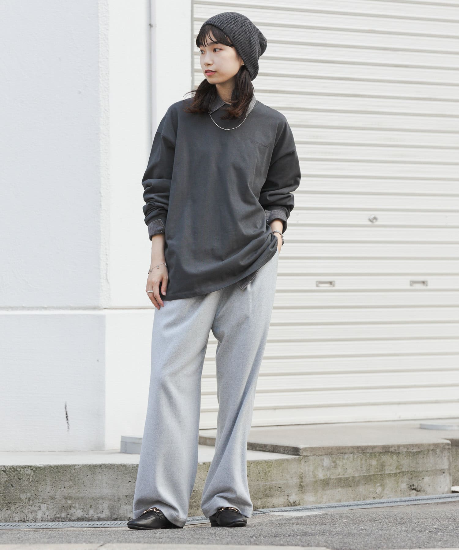 身長：161cm サイズ：L