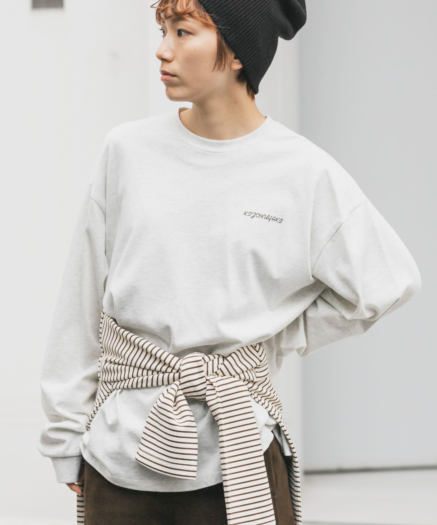 鳥貴族×UR　UnuboResearch LONG-SLEEVE T-SHIRTS A