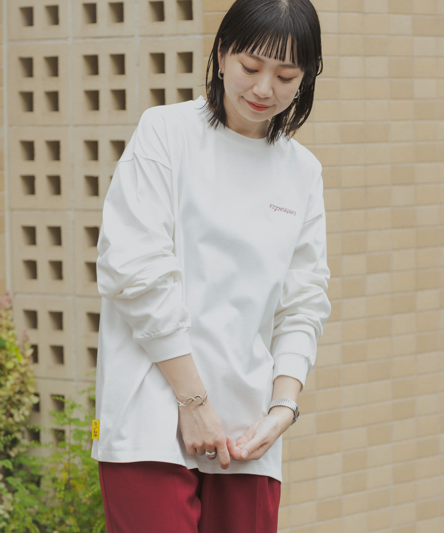 身長：167cm サイズ：L