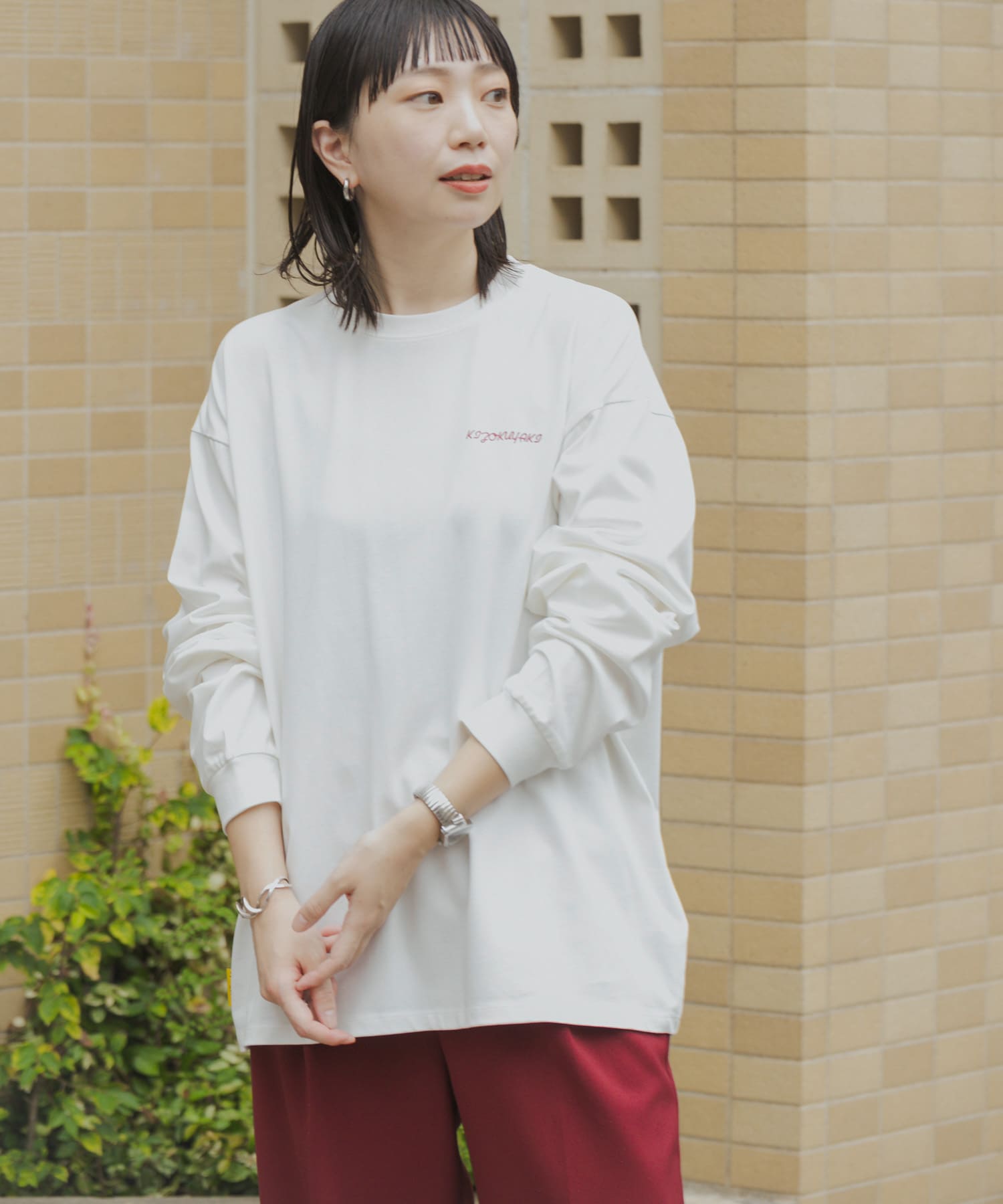 身長：167cm サイズ：L