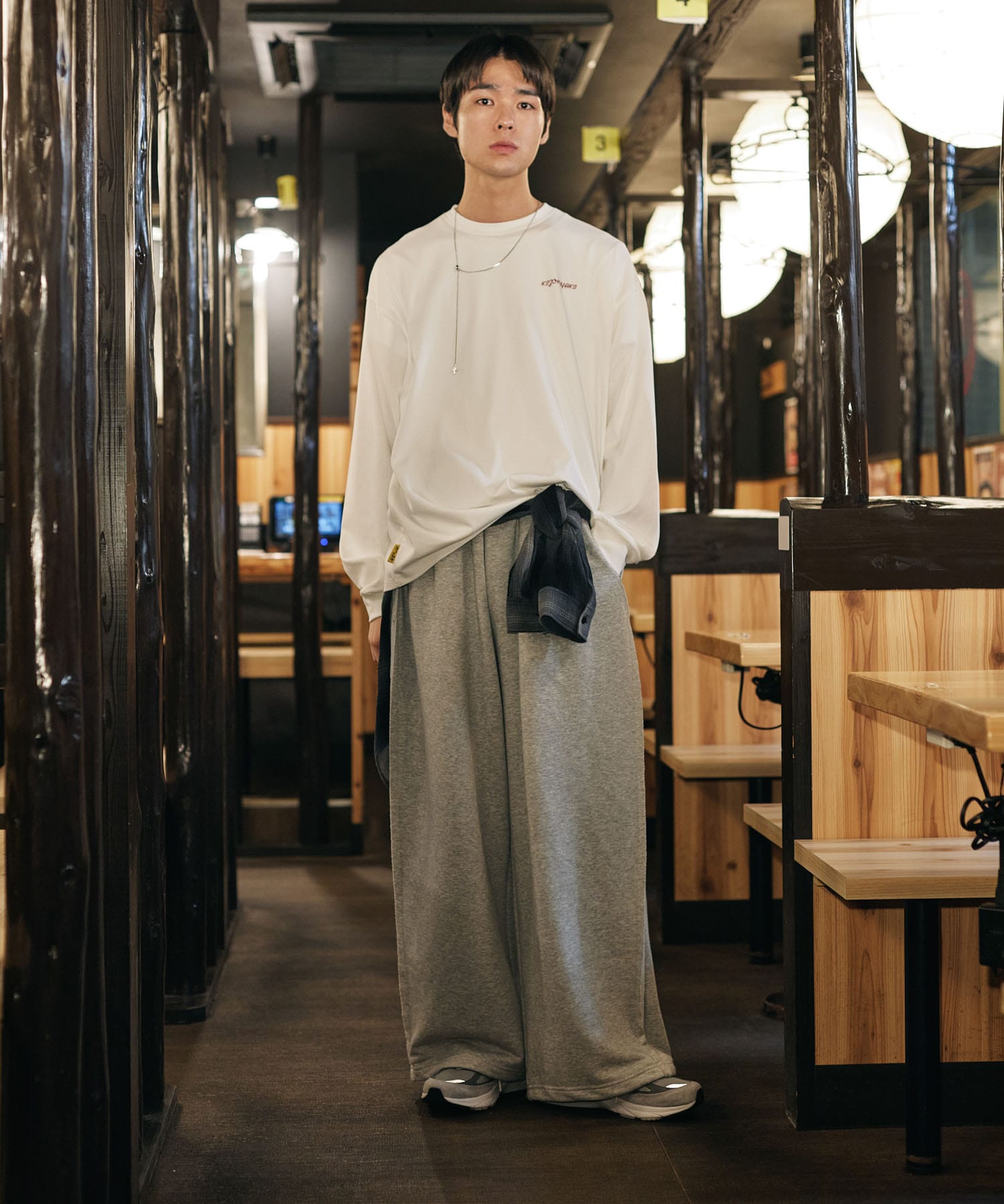 身長：177cm サイズ：L