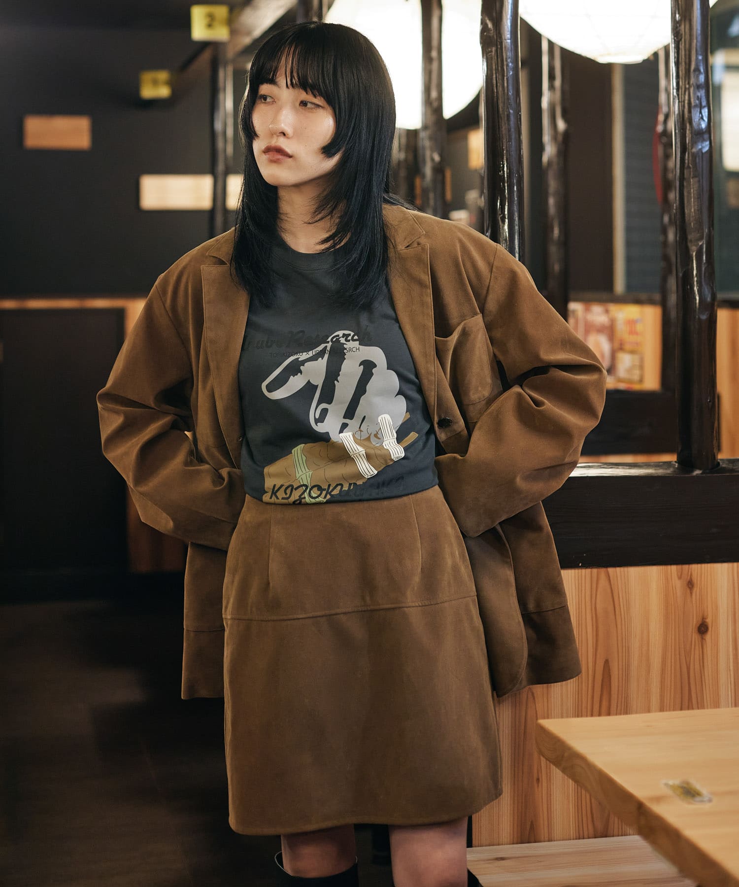 身長：160cm サイズ：L