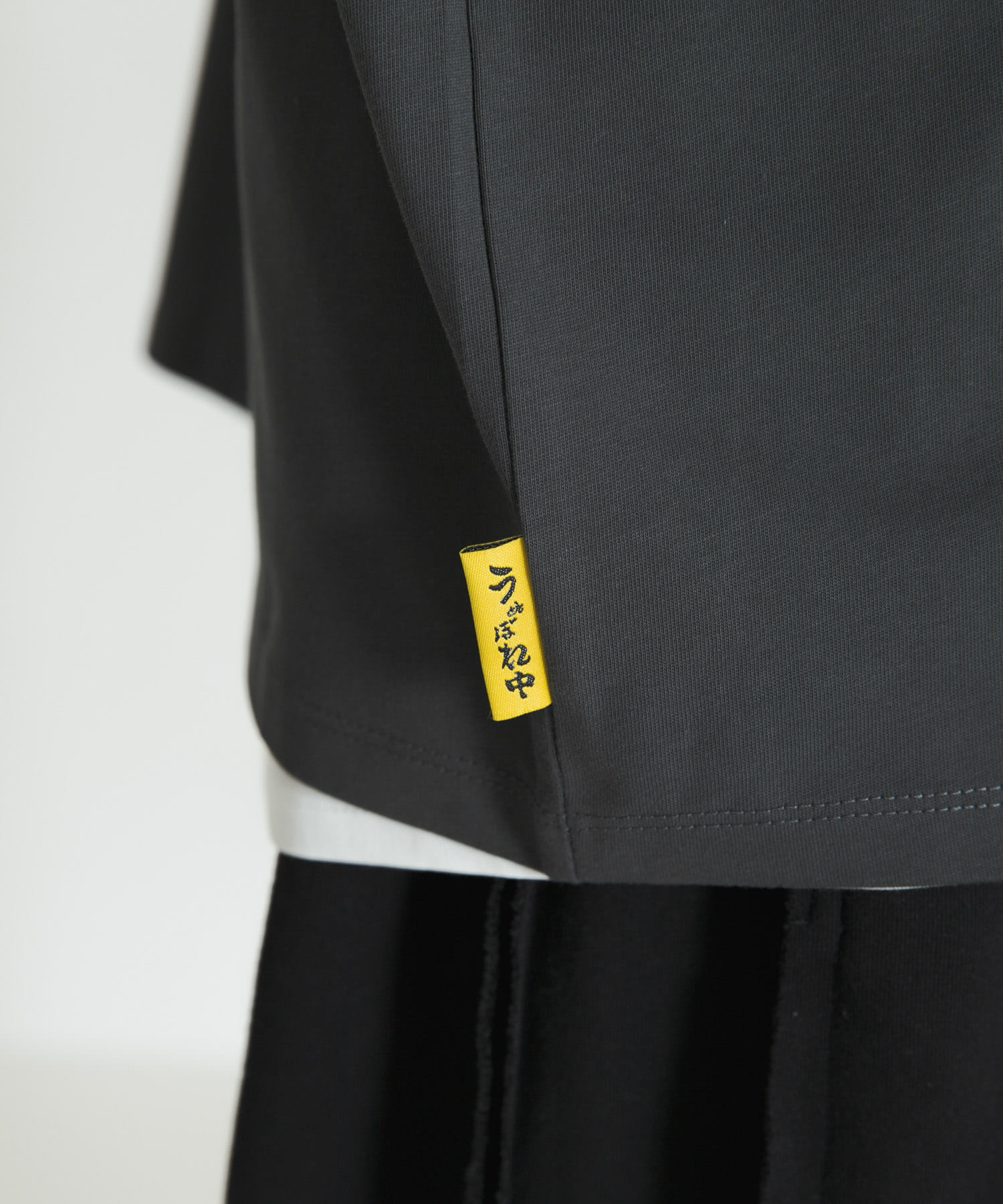 鳥貴族×UR　UnuboResearch LONG-SLEEVE T-SHIRTS B CHARCOAL M