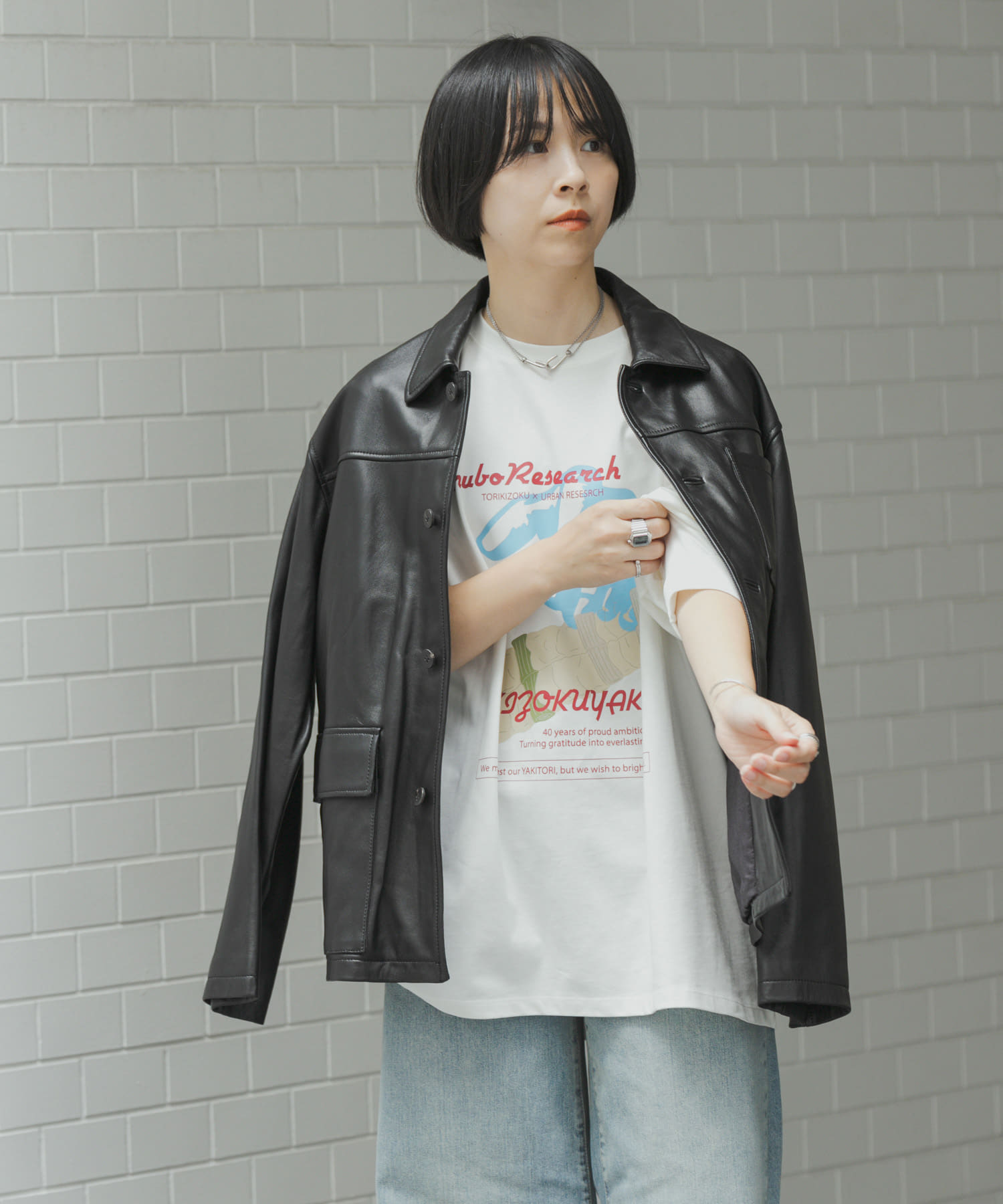 身長：160cm サイズ：L