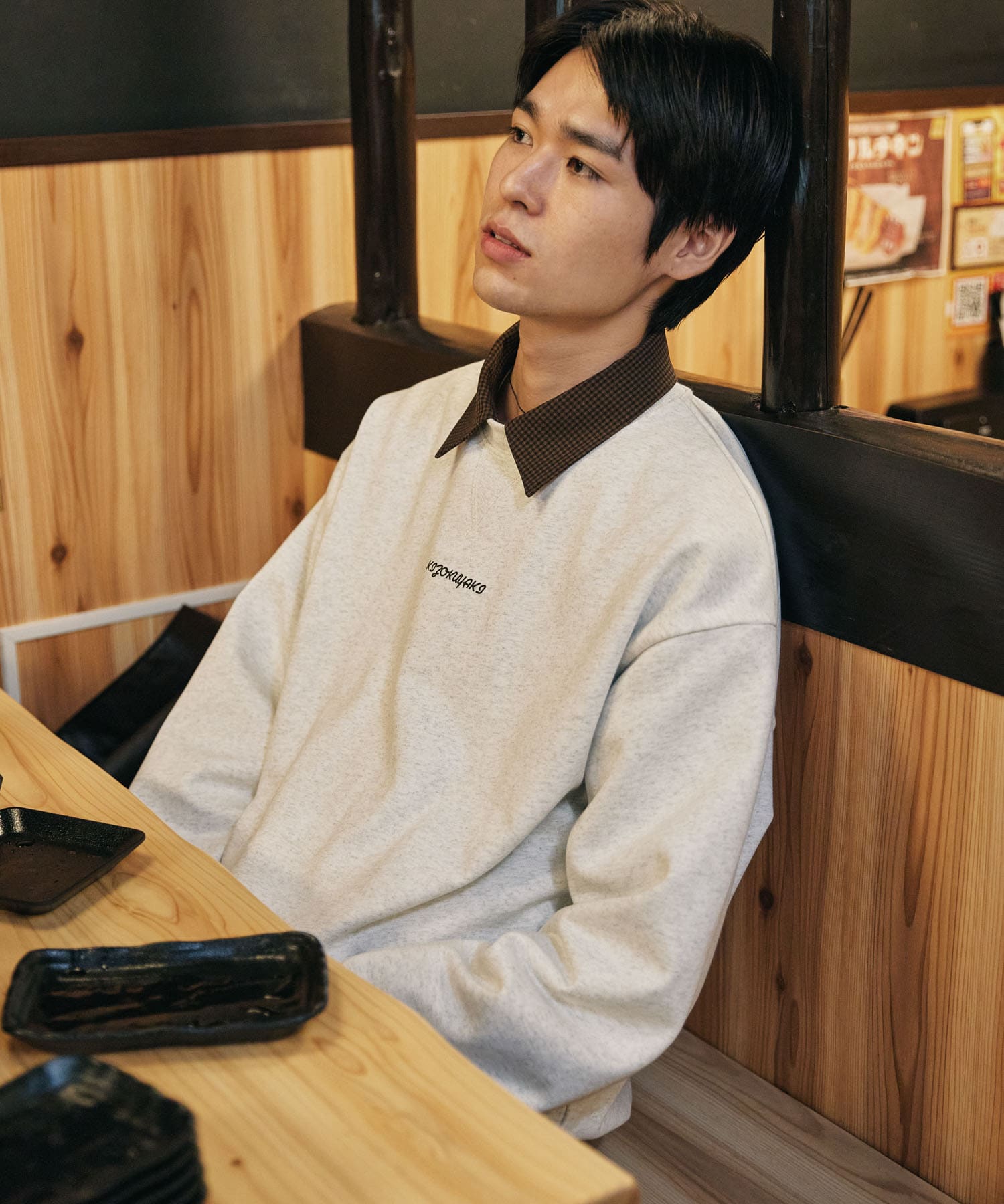  身長：177cm サイズ：L