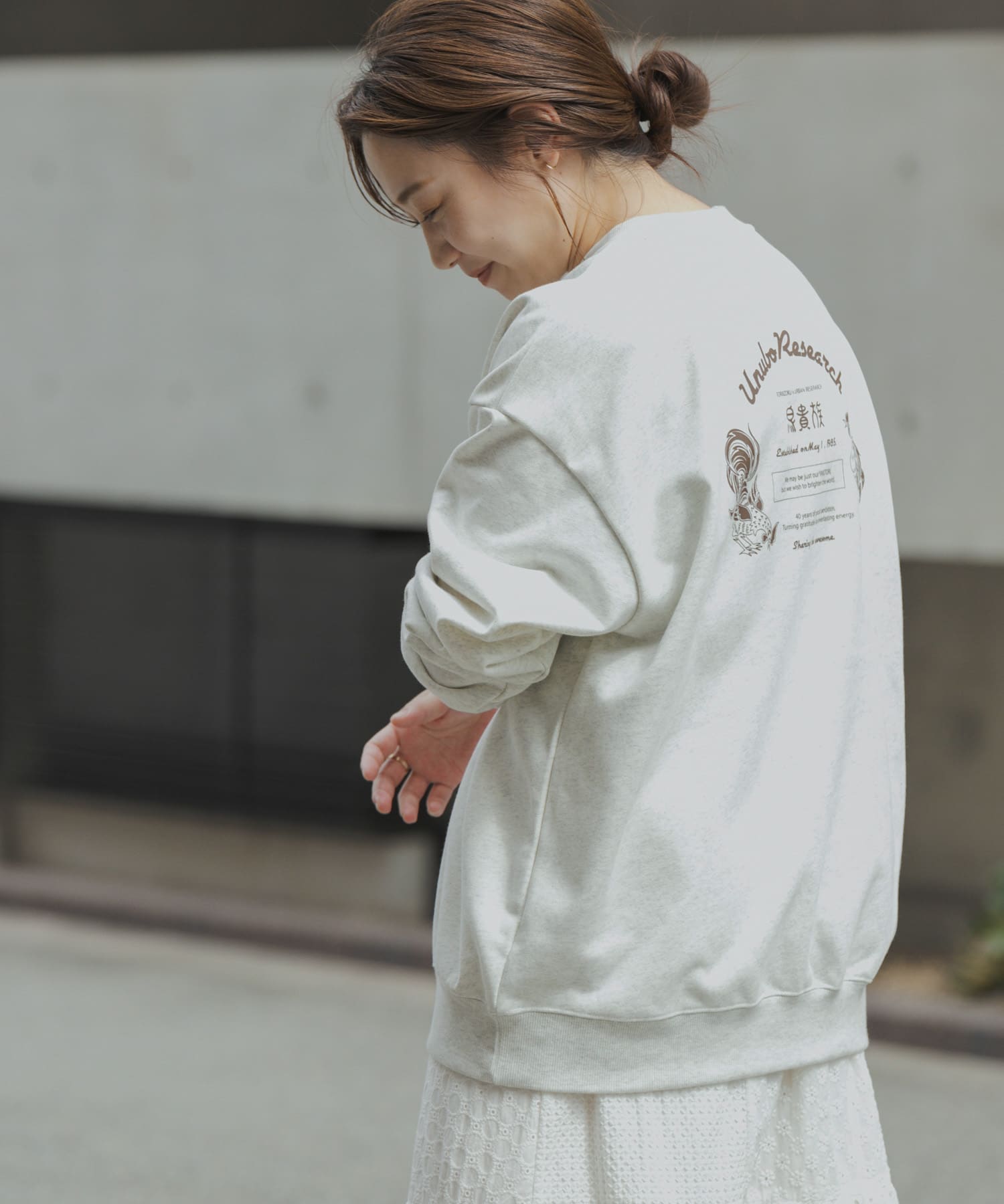  身長：153cm サイズ：L
