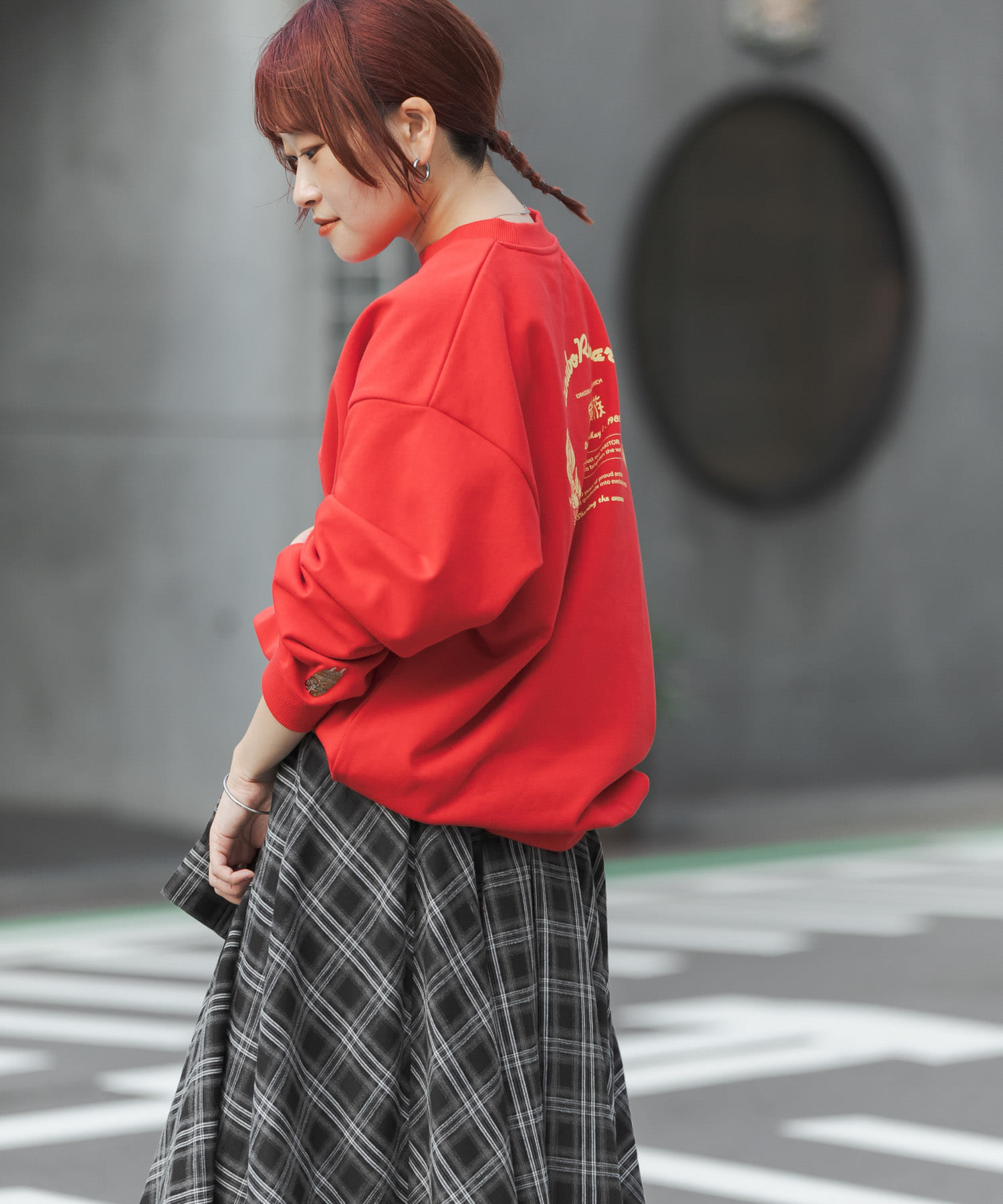 身長：158cm サイズ：L