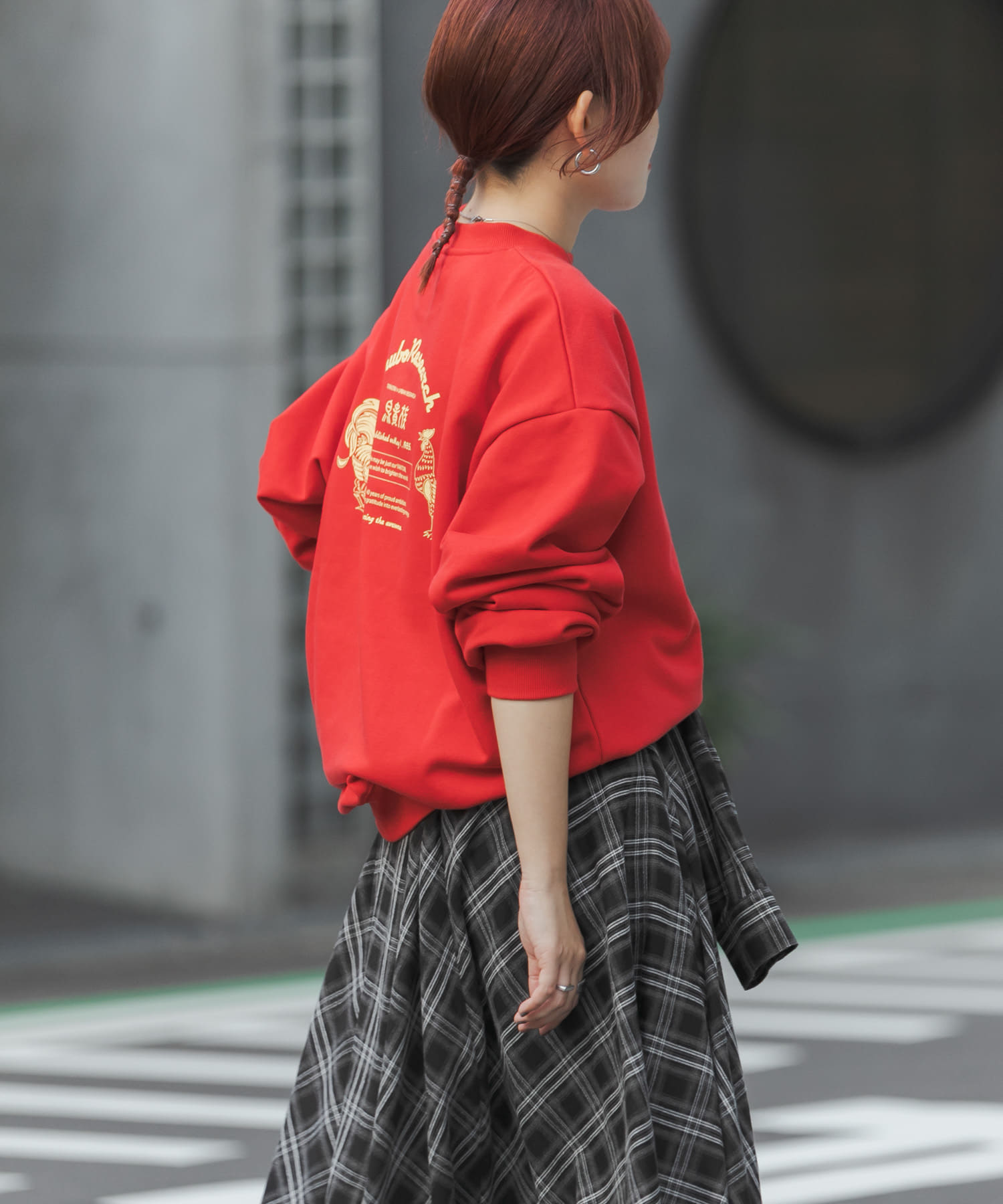 身長：158cm サイズ：L