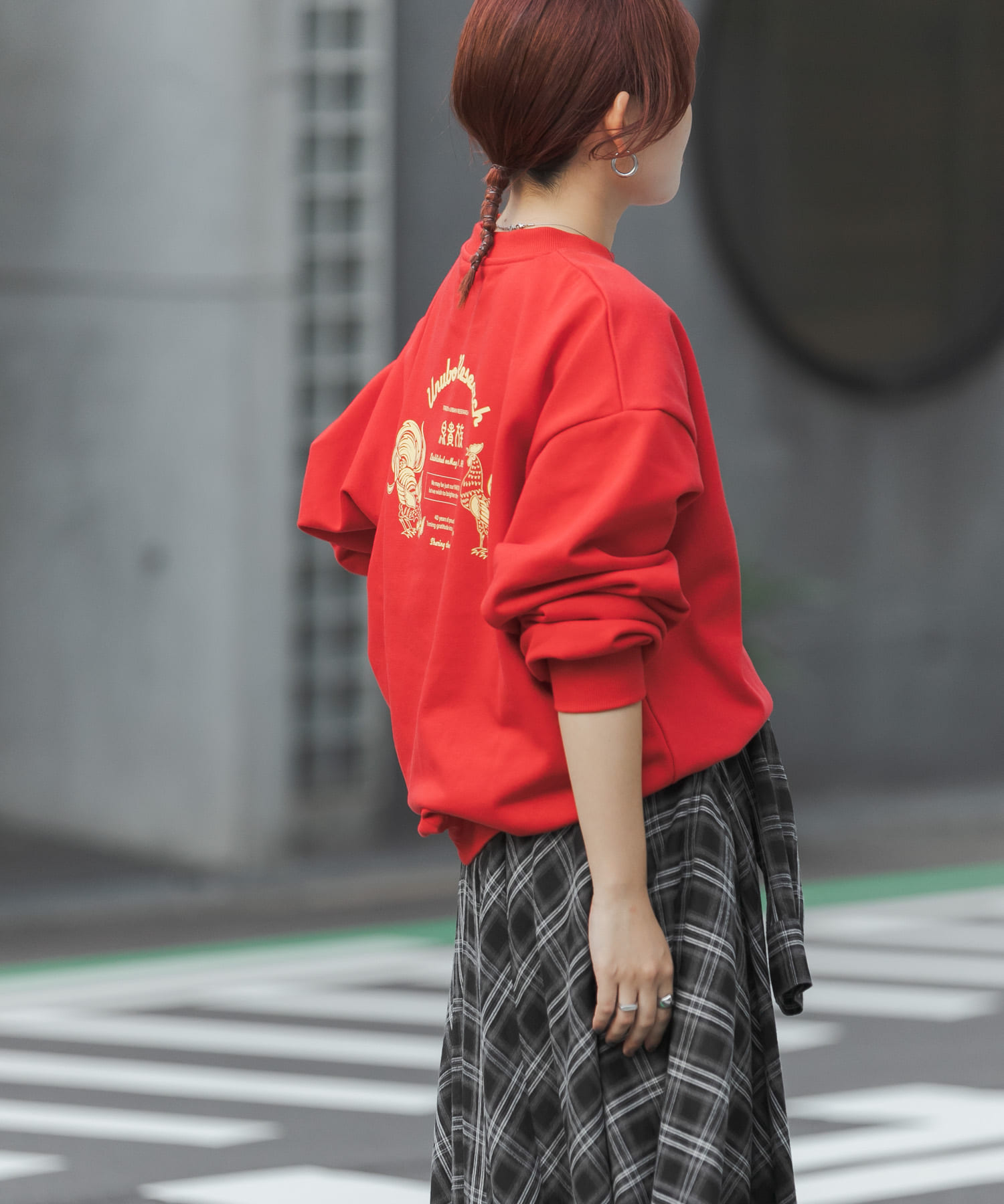 身長：158cm サイズ：L