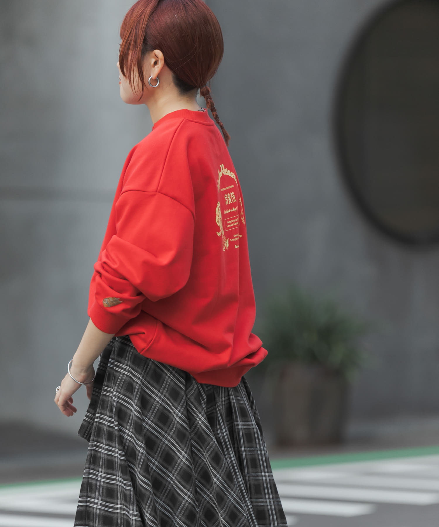 身長：158cm サイズ：L