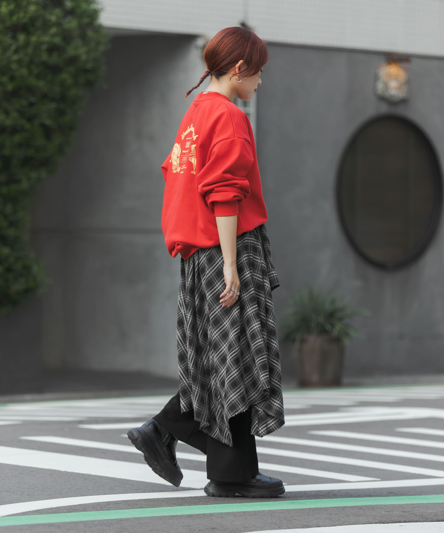 身長：158cm サイズ：L