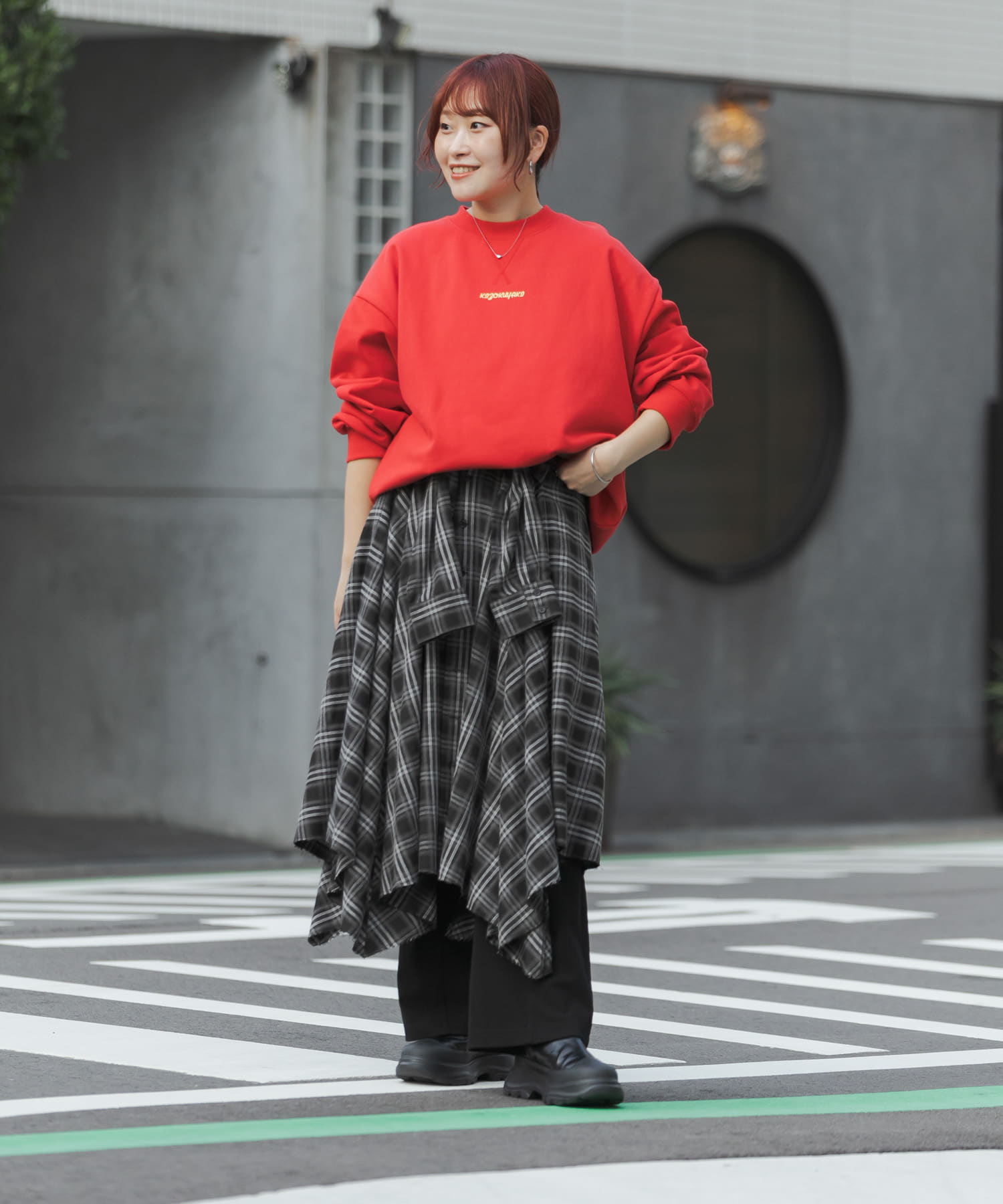 身長：158cm サイズ：L
