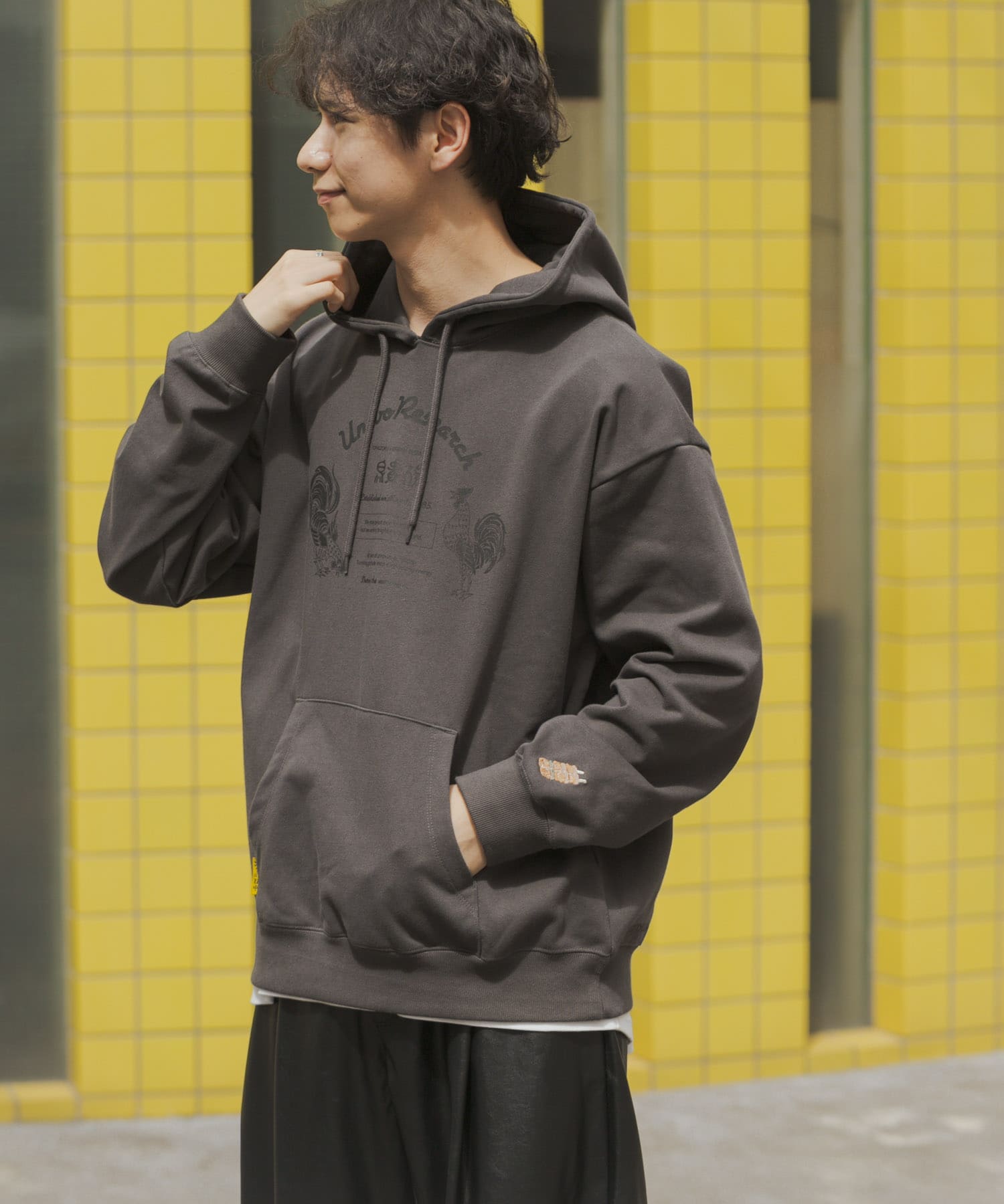 身長：177cm サイズ：L