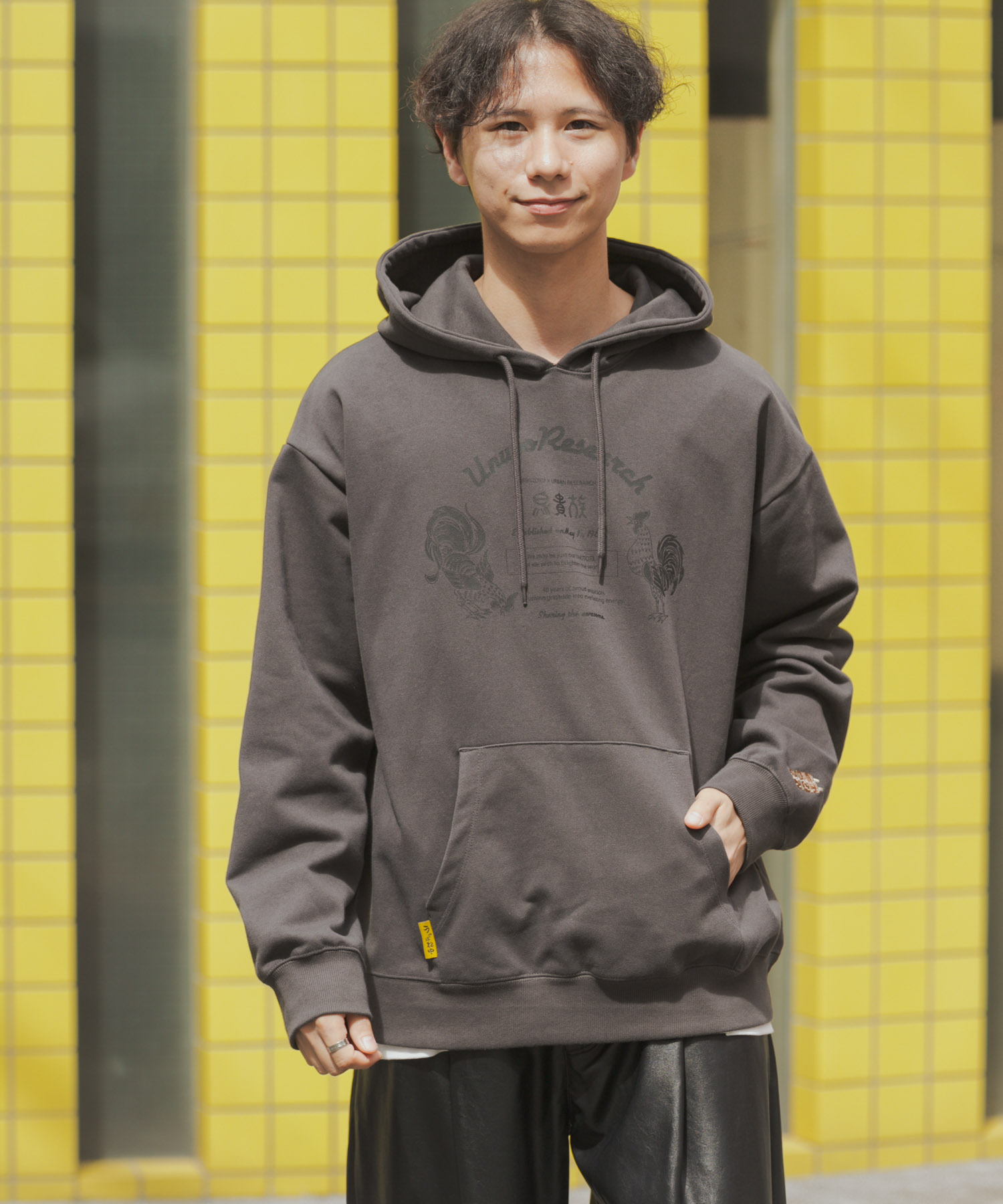 身長：177cm サイズ：L
